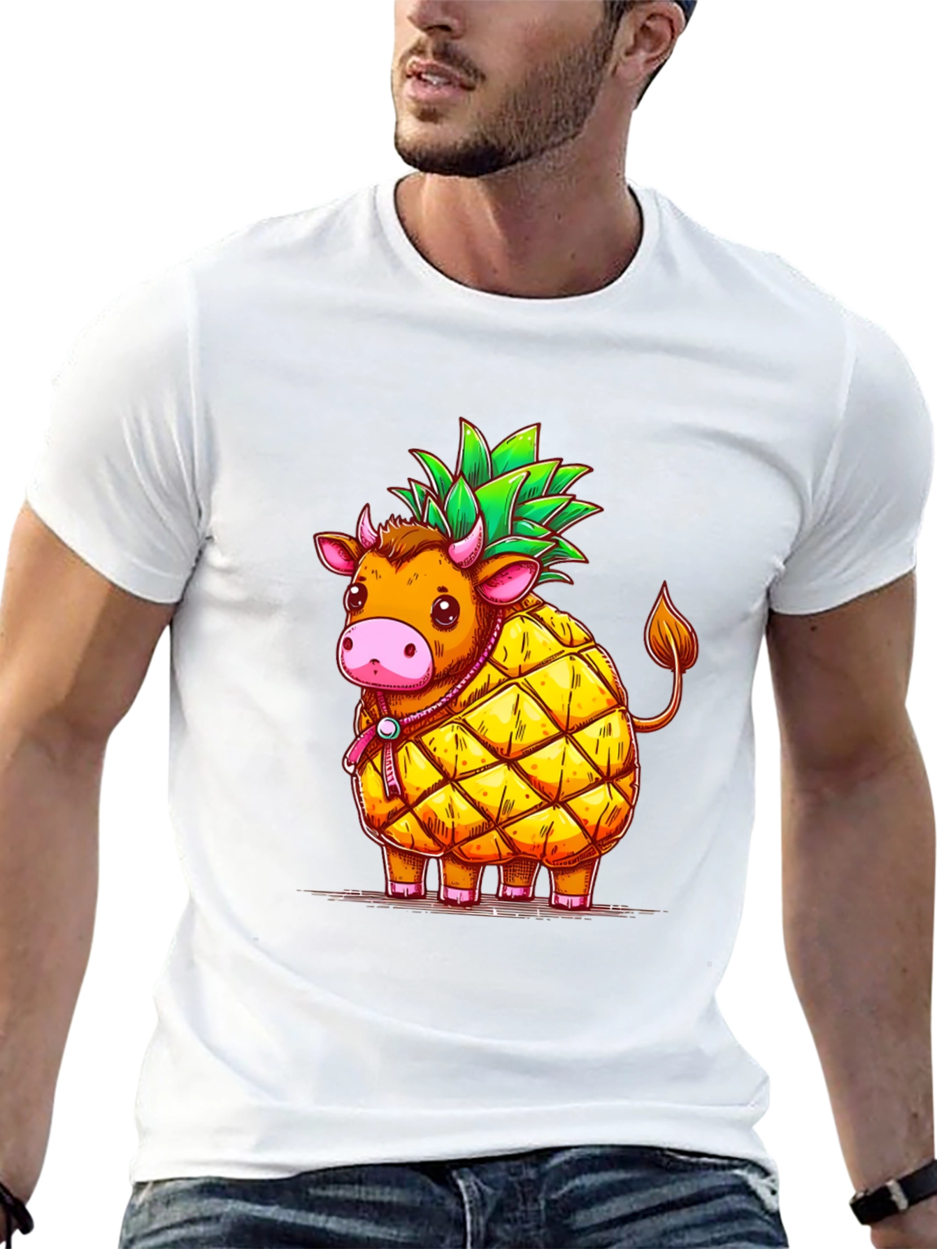 Pineapple Cow Graphic Tee