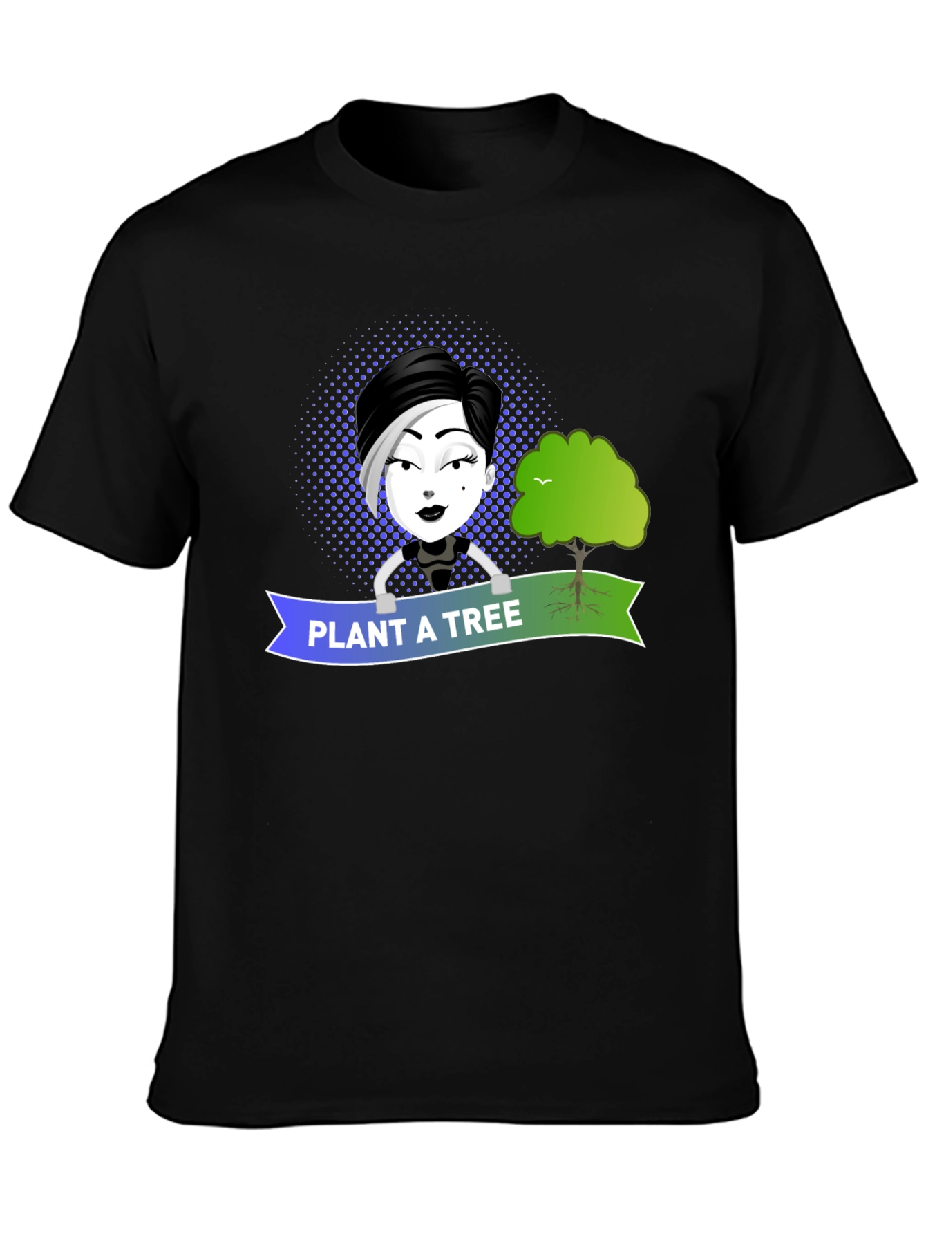 Plant a Tree Graphic Tee - Eco-Friendly Fashion