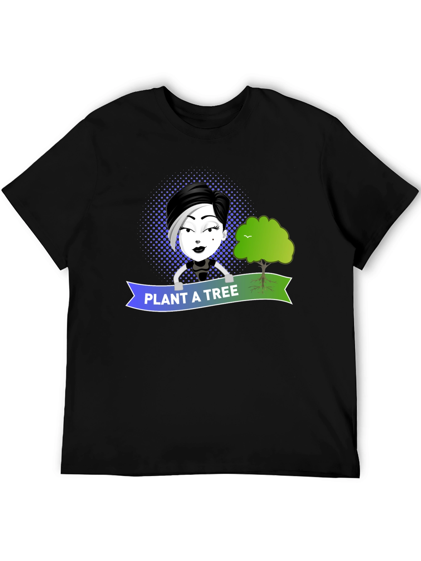 Plant a Tree Graphic Tee - Eco-Friendly Fashion