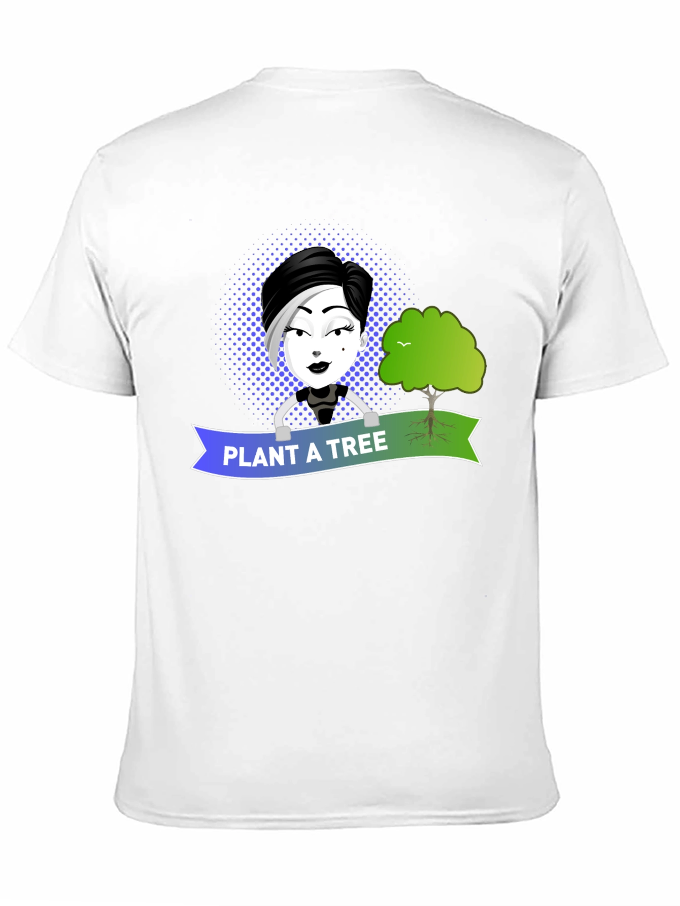 Plant a Tree Graphic Tee - Eco-Friendly Fashion