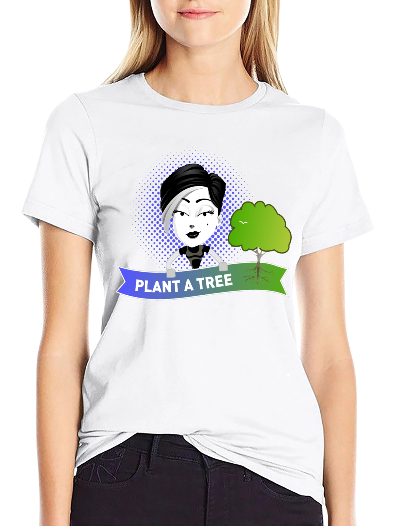 Plant a Tree Graphic Tee - Eco-Friendly Fashion