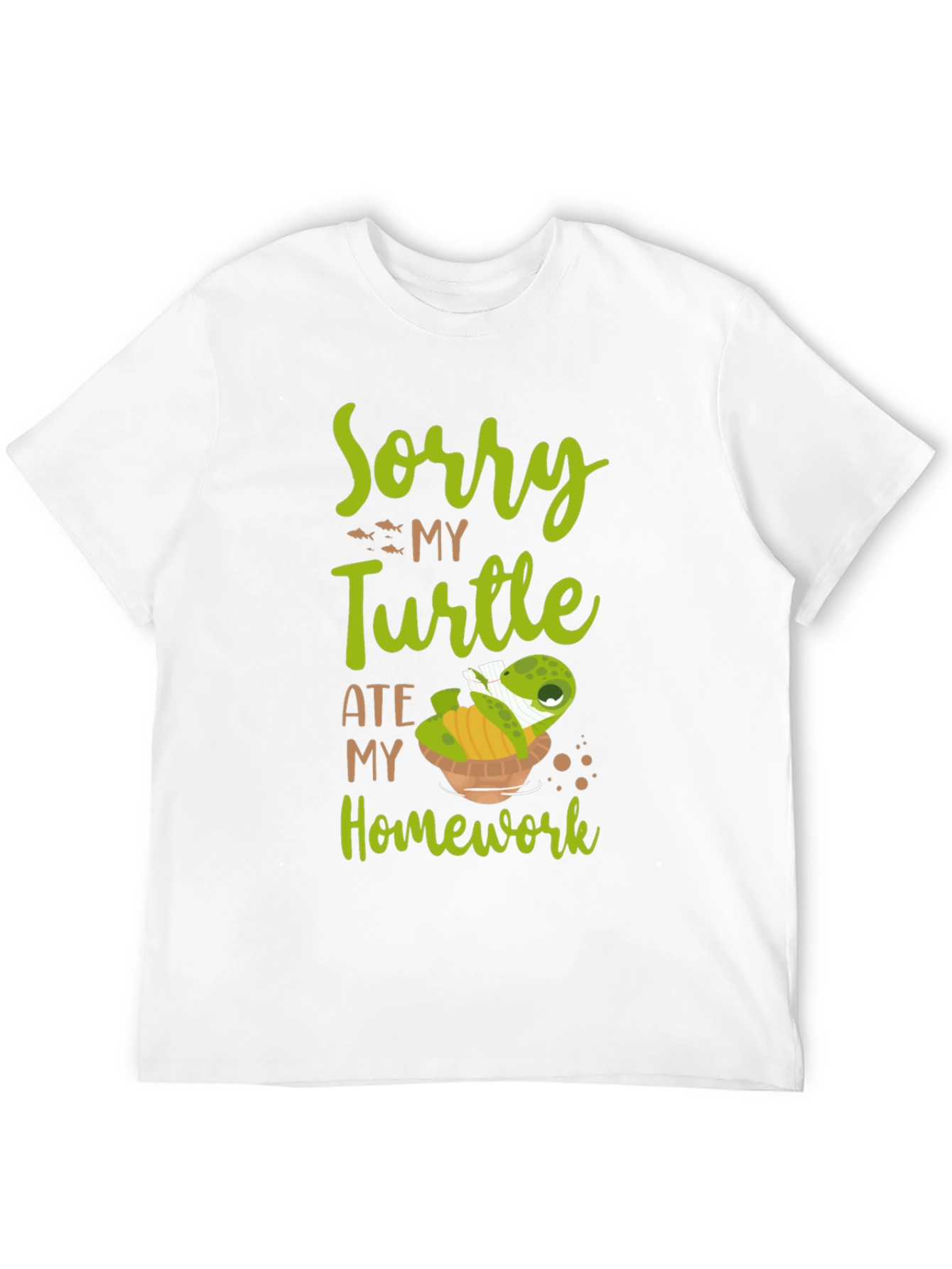 Sorry My Turtle Ate My Homework T-Shirt