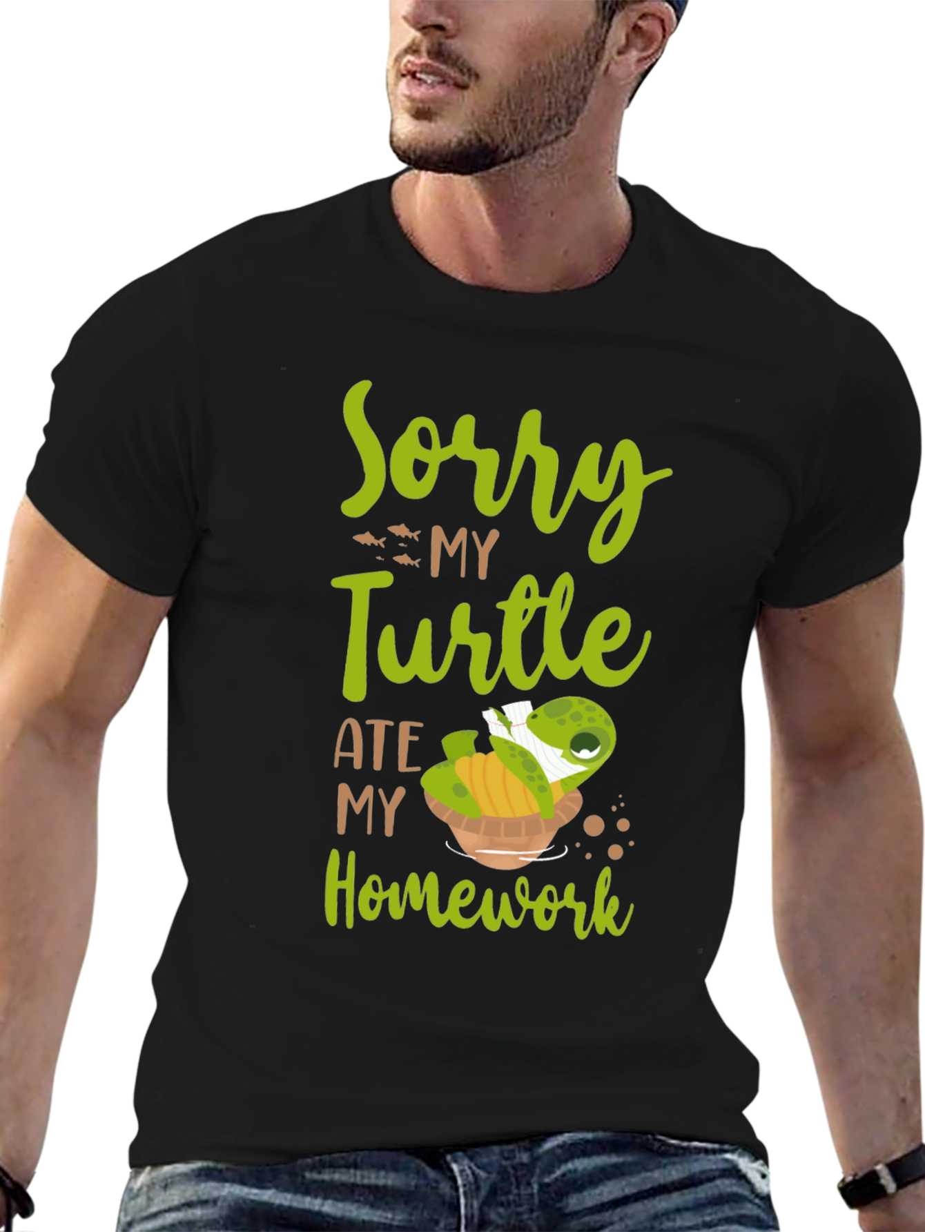 Sorry My Turtle Ate My Homework T-Shirt