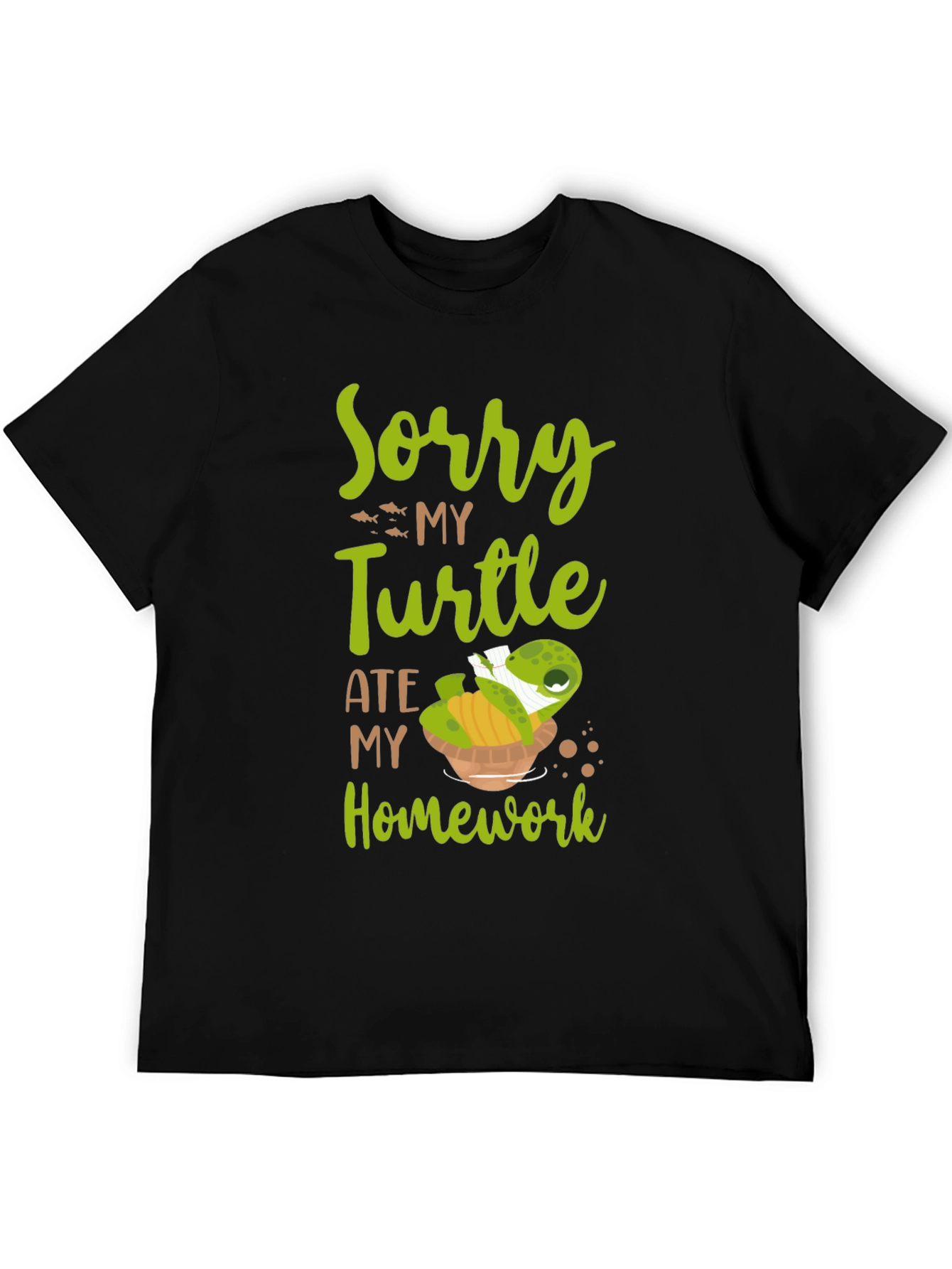 Sorry My Turtle Ate My Homework T-Shirt