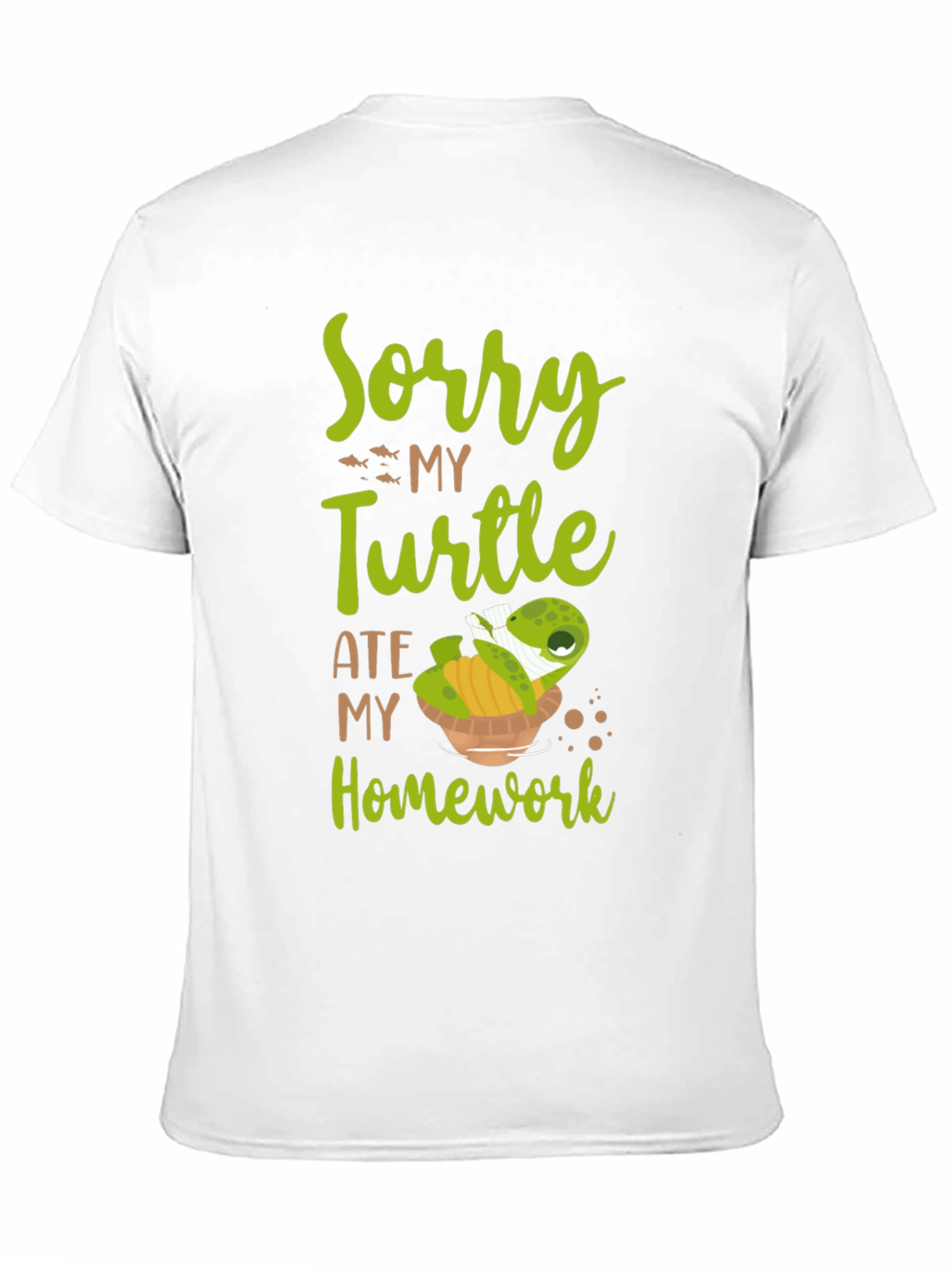 Sorry My Turtle Ate My Homework T-Shirt