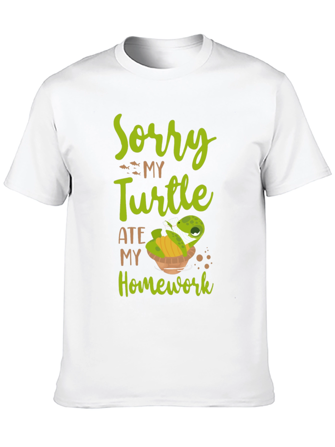 Sorry My Turtle Ate My Homework T-Shirt