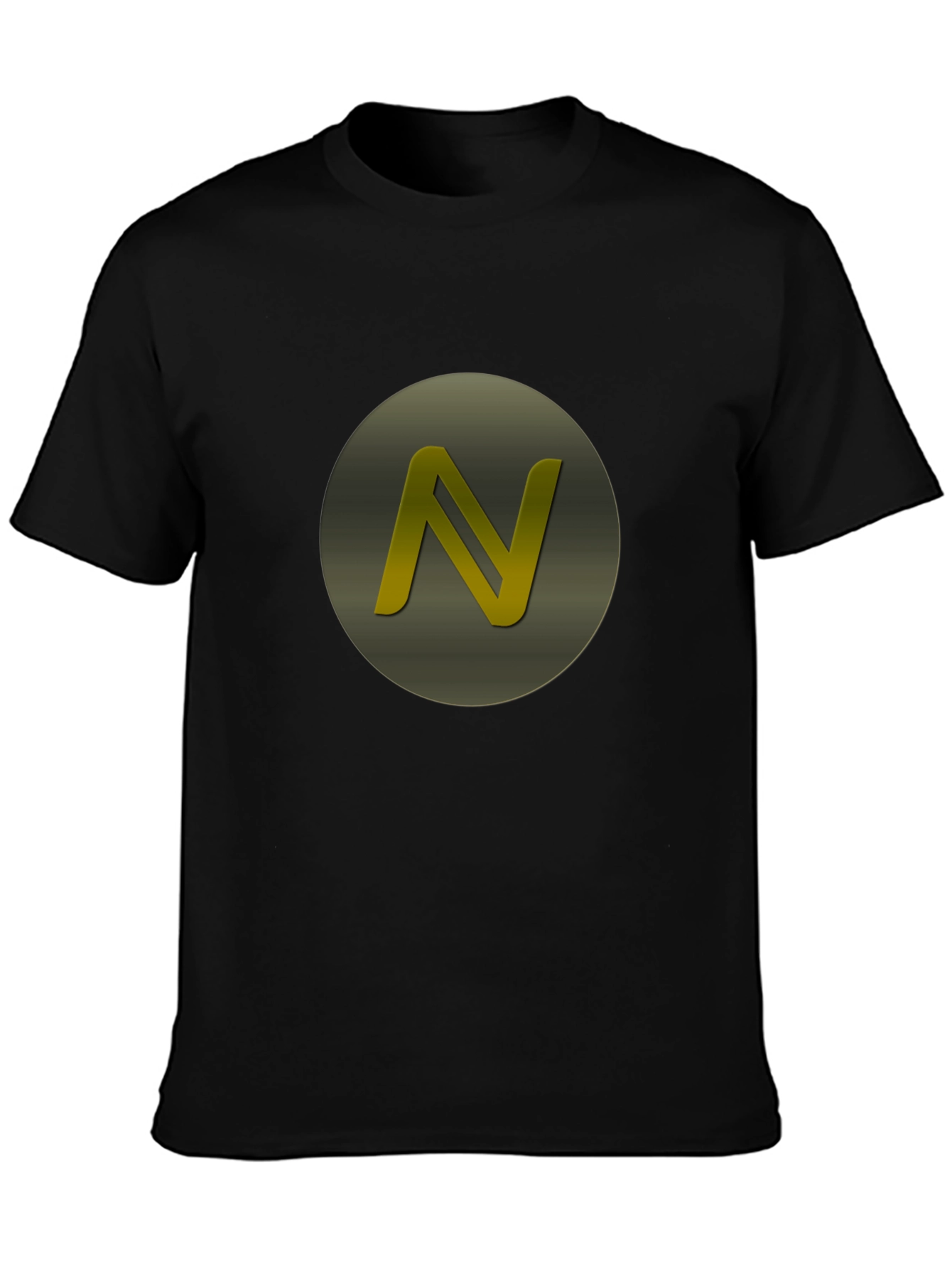 Letter N Graphic Tee - Premium Comfort