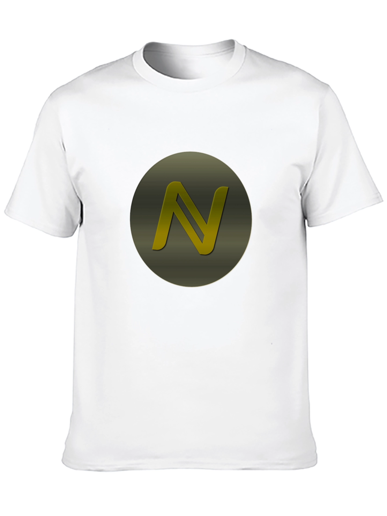 Letter N Graphic Tee - Premium Comfort