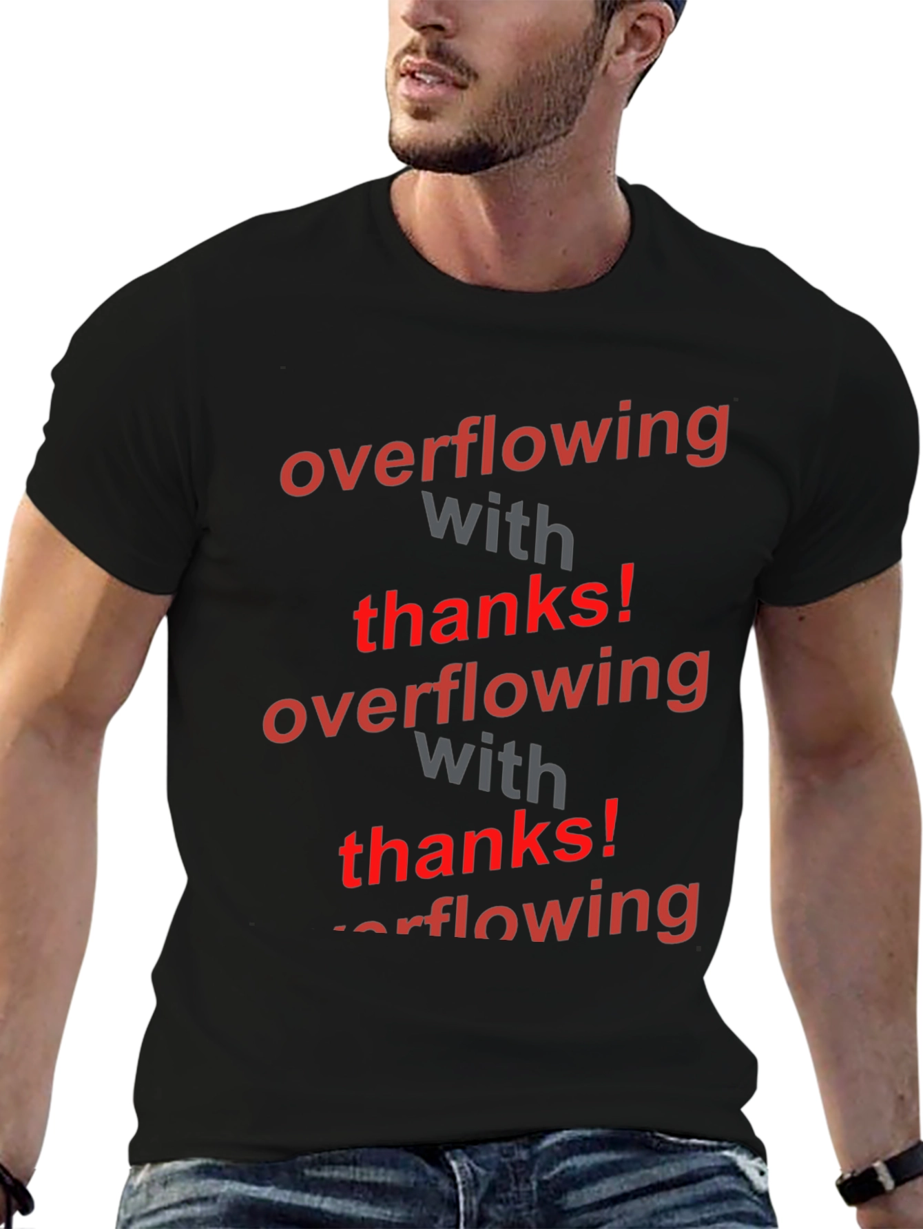 Overflowing with Thanks Graphic Tee