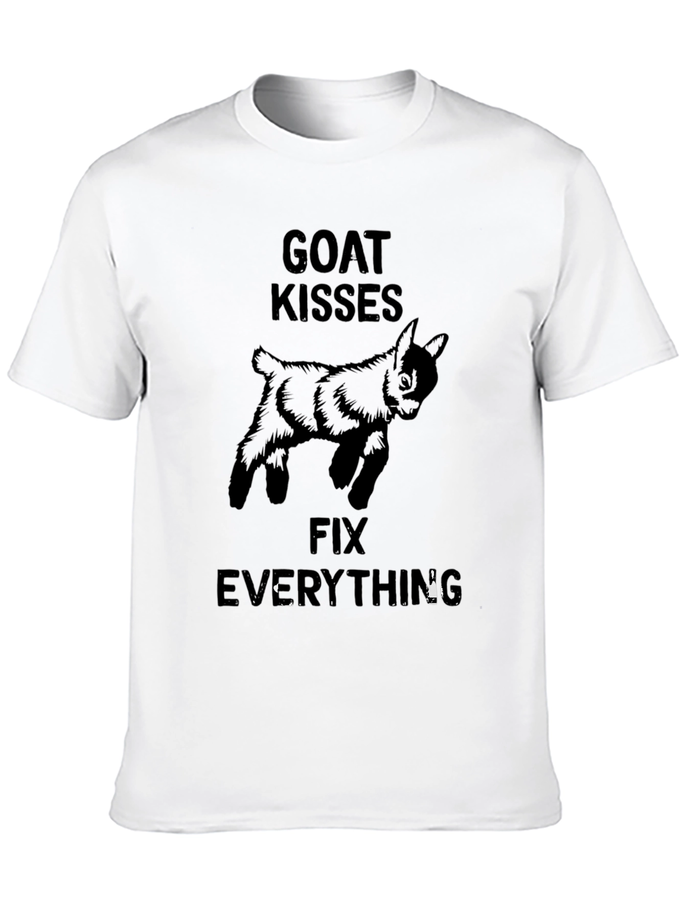 Goat Kisses Fix Everything T-Shirt