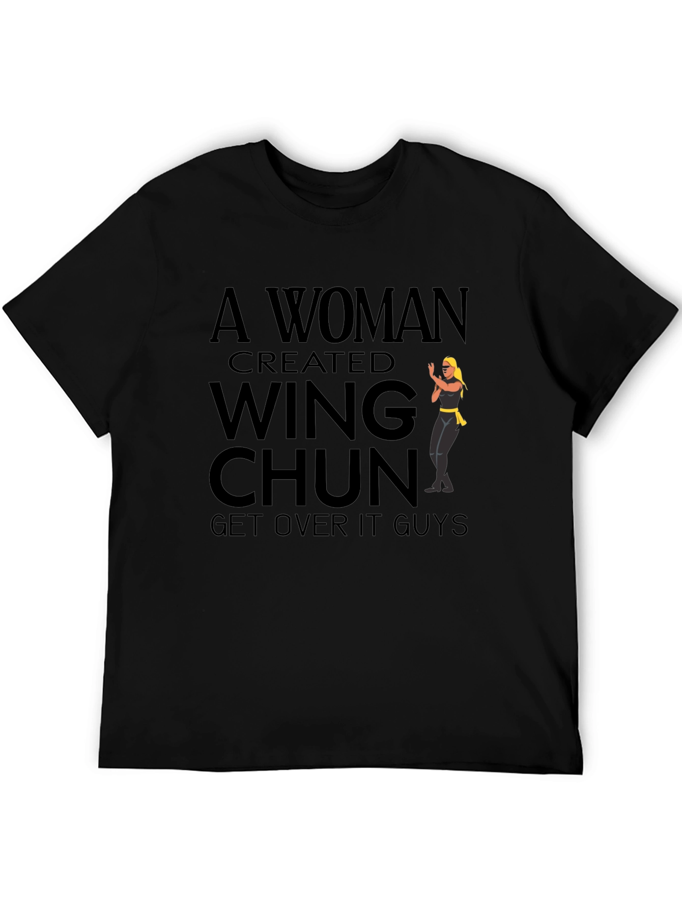 Wing Chun Woman T-Shirt: Martial Arts Graphic Tee