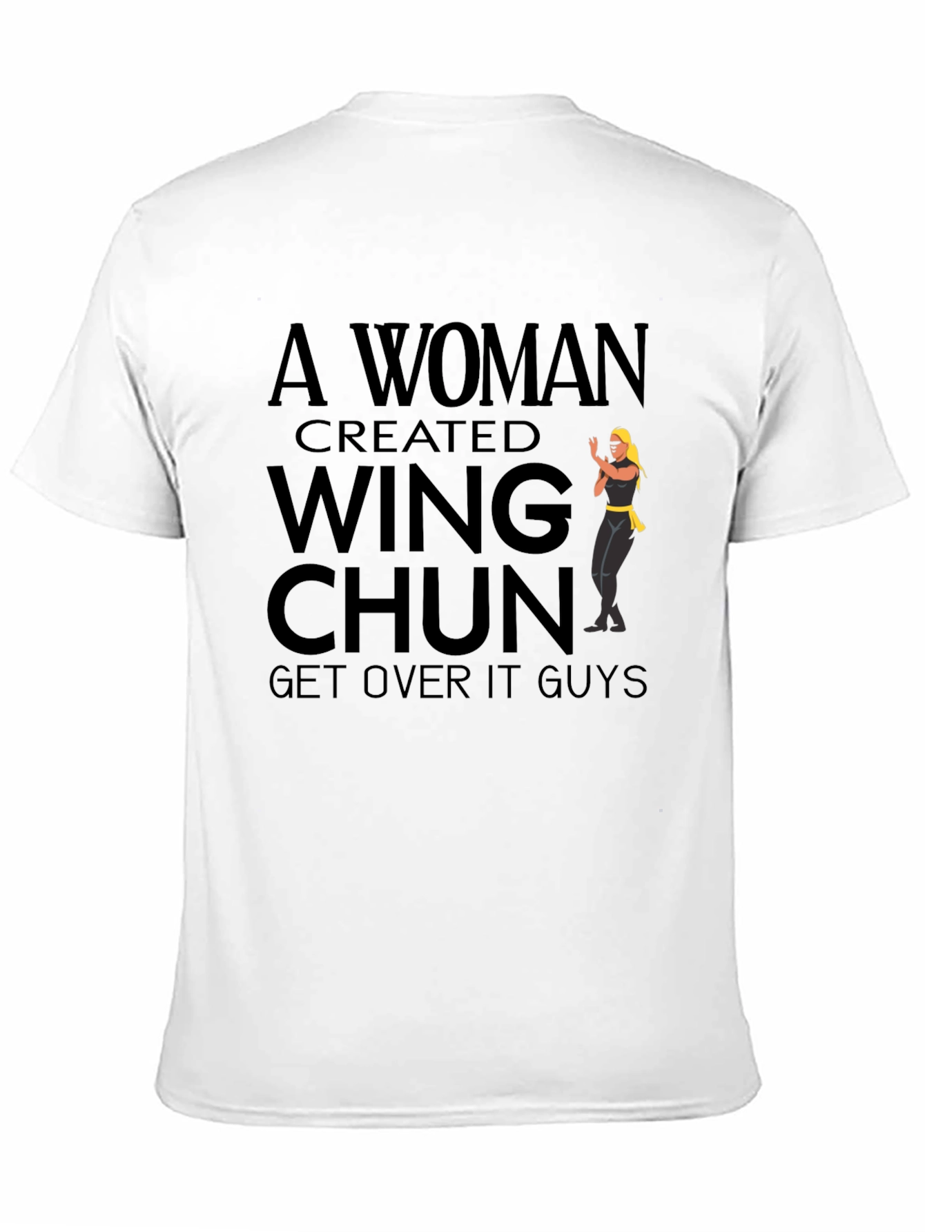Wing Chun Woman T-Shirt: Martial Arts Graphic Tee