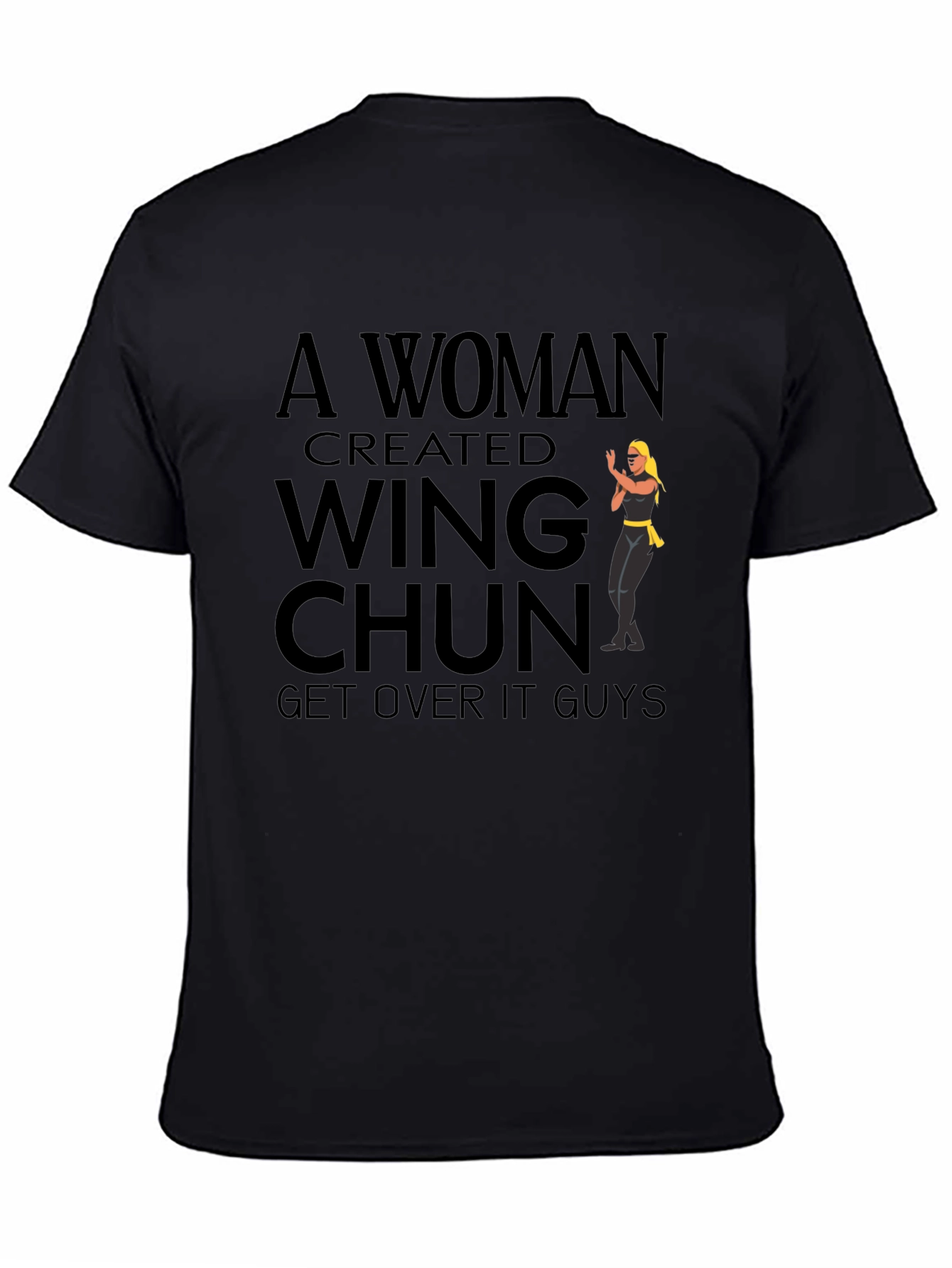 Wing Chun Woman T-Shirt: Martial Arts Graphic Tee