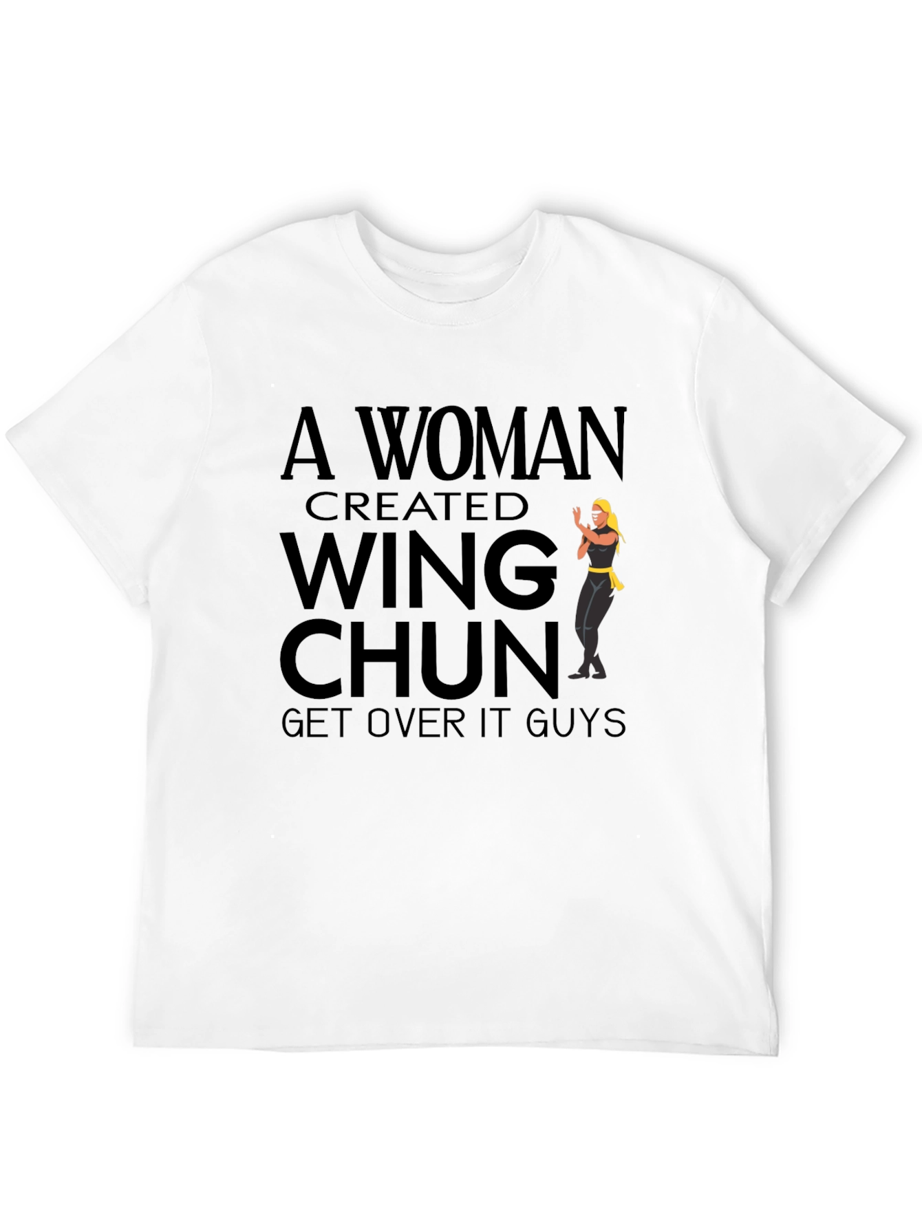 Wing Chun Woman T-Shirt: Martial Arts Graphic Tee