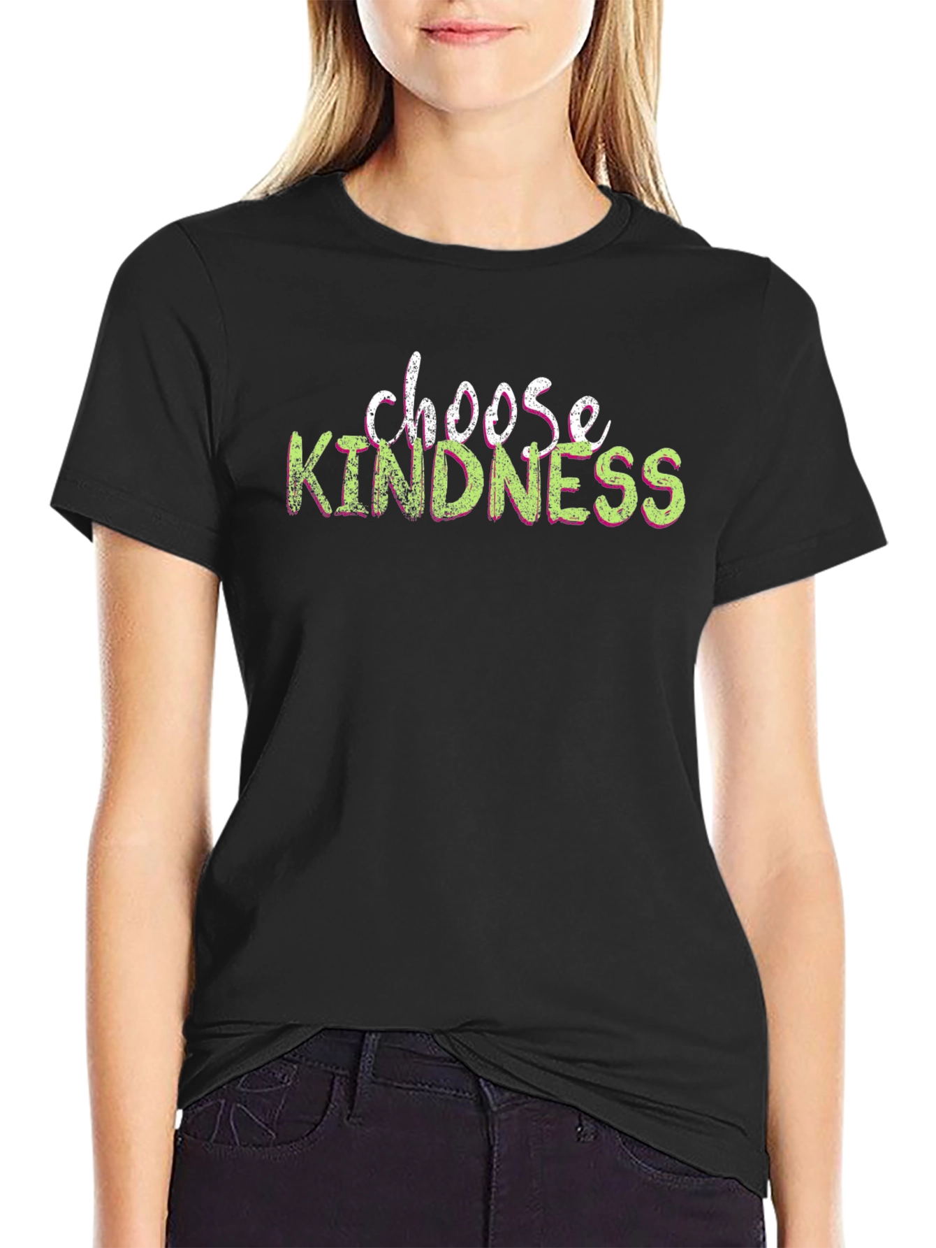 Choose Kindness Graphic Tee - Black