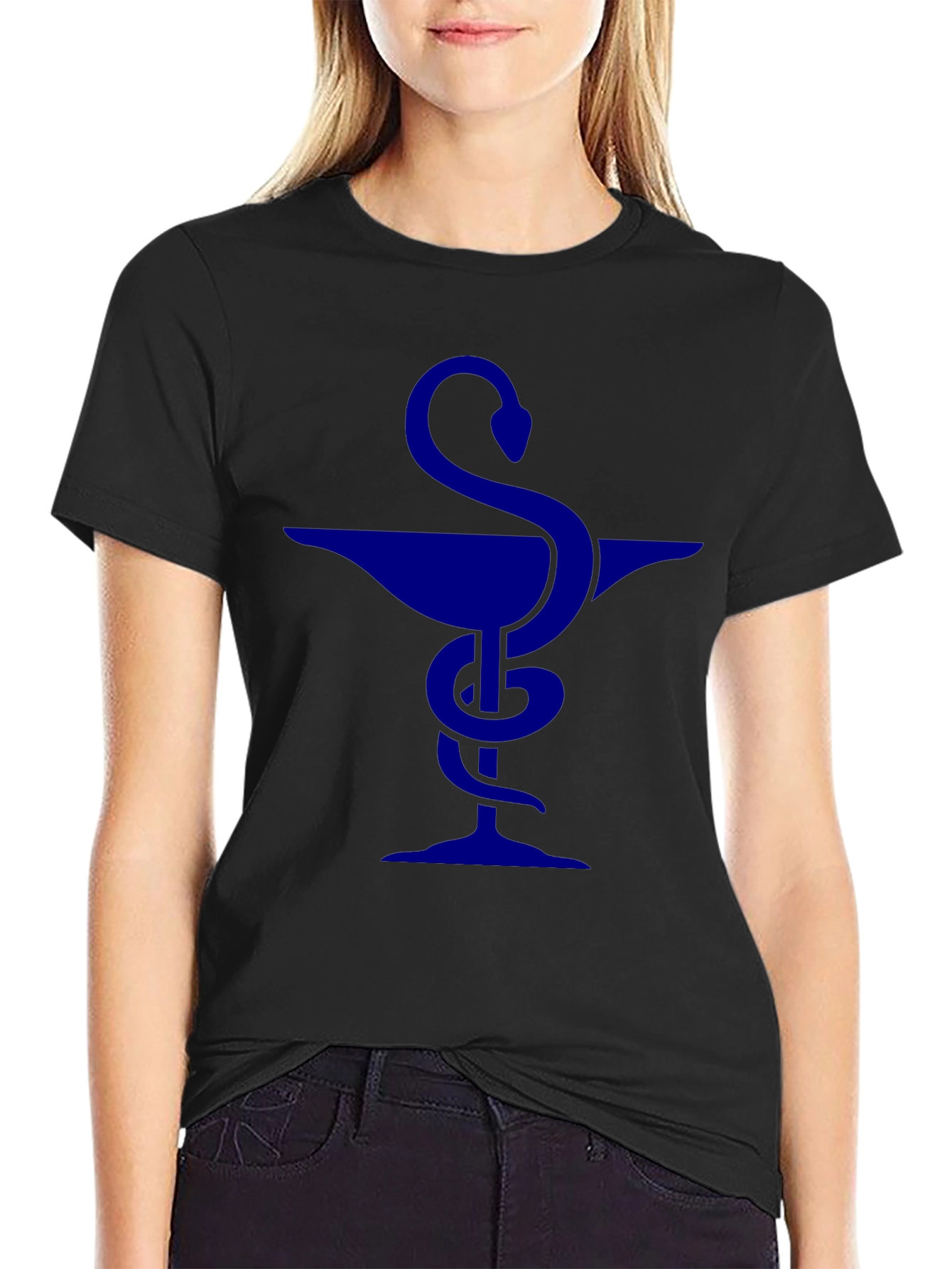 Rod of Asclepius Graphic Tee