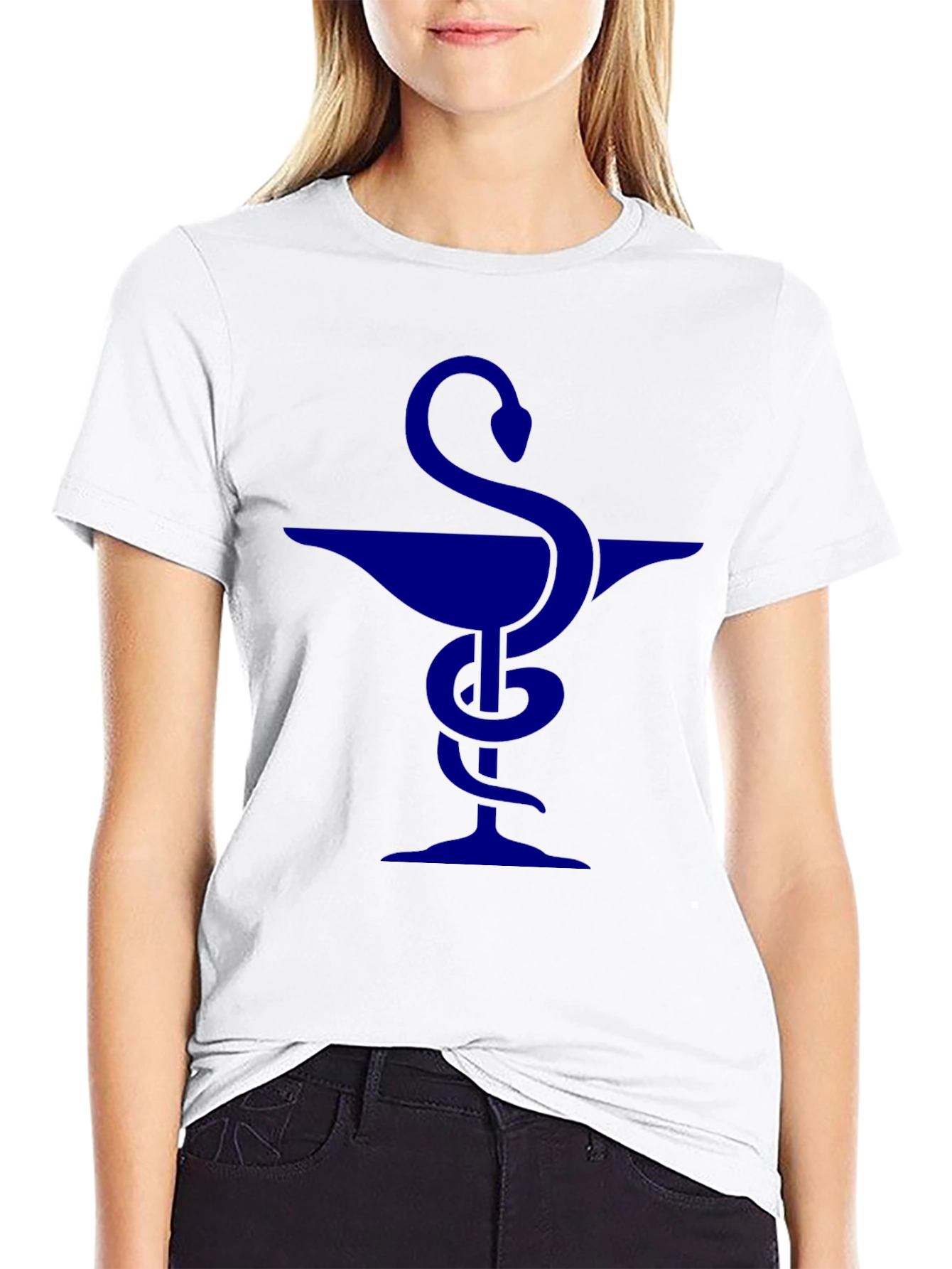 Rod of Asclepius Graphic Tee
