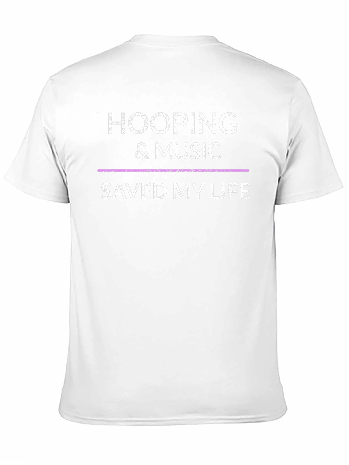 Hooping & Music Saved My Life T-Shirt