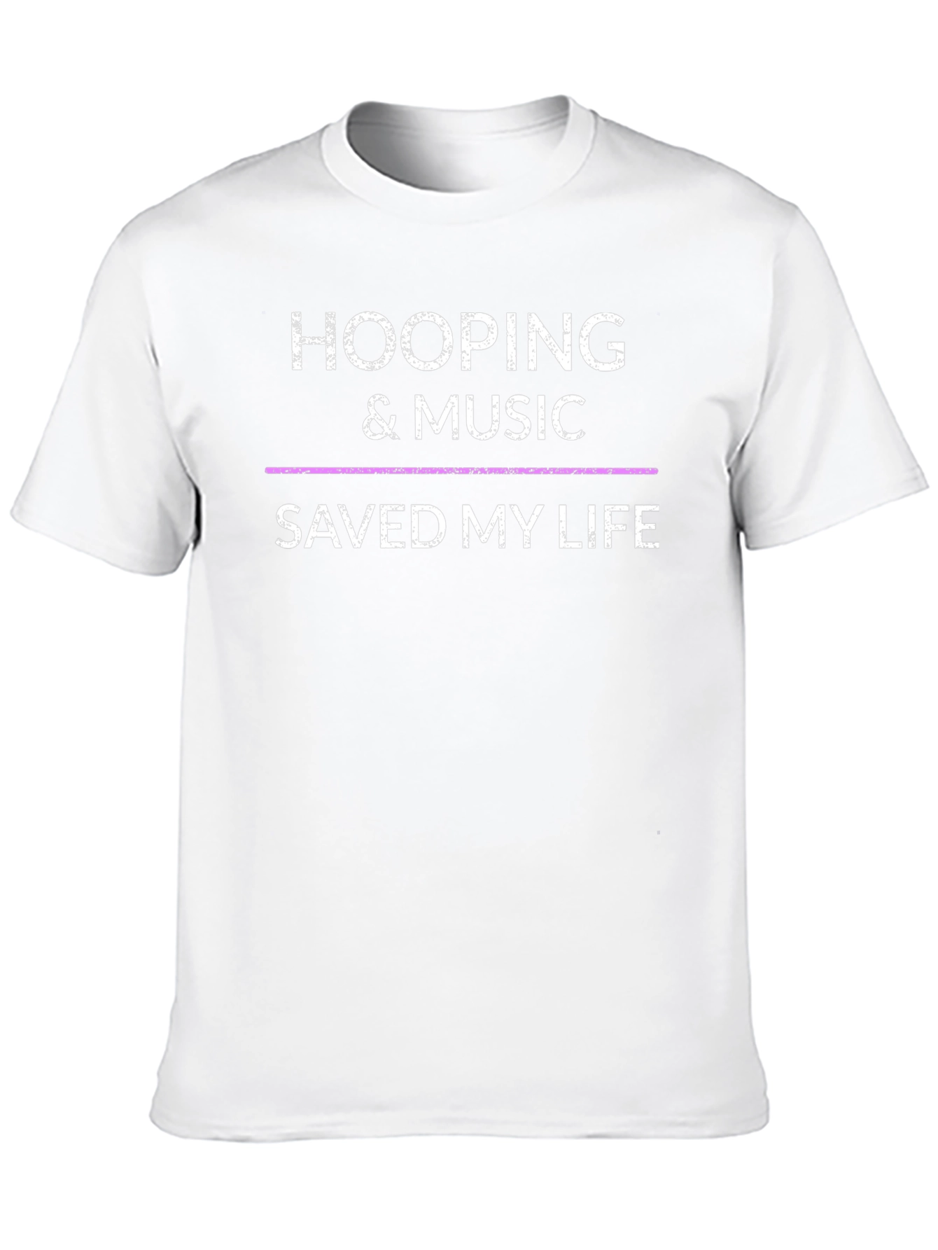 Hooping & Music Saved My Life T-Shirt