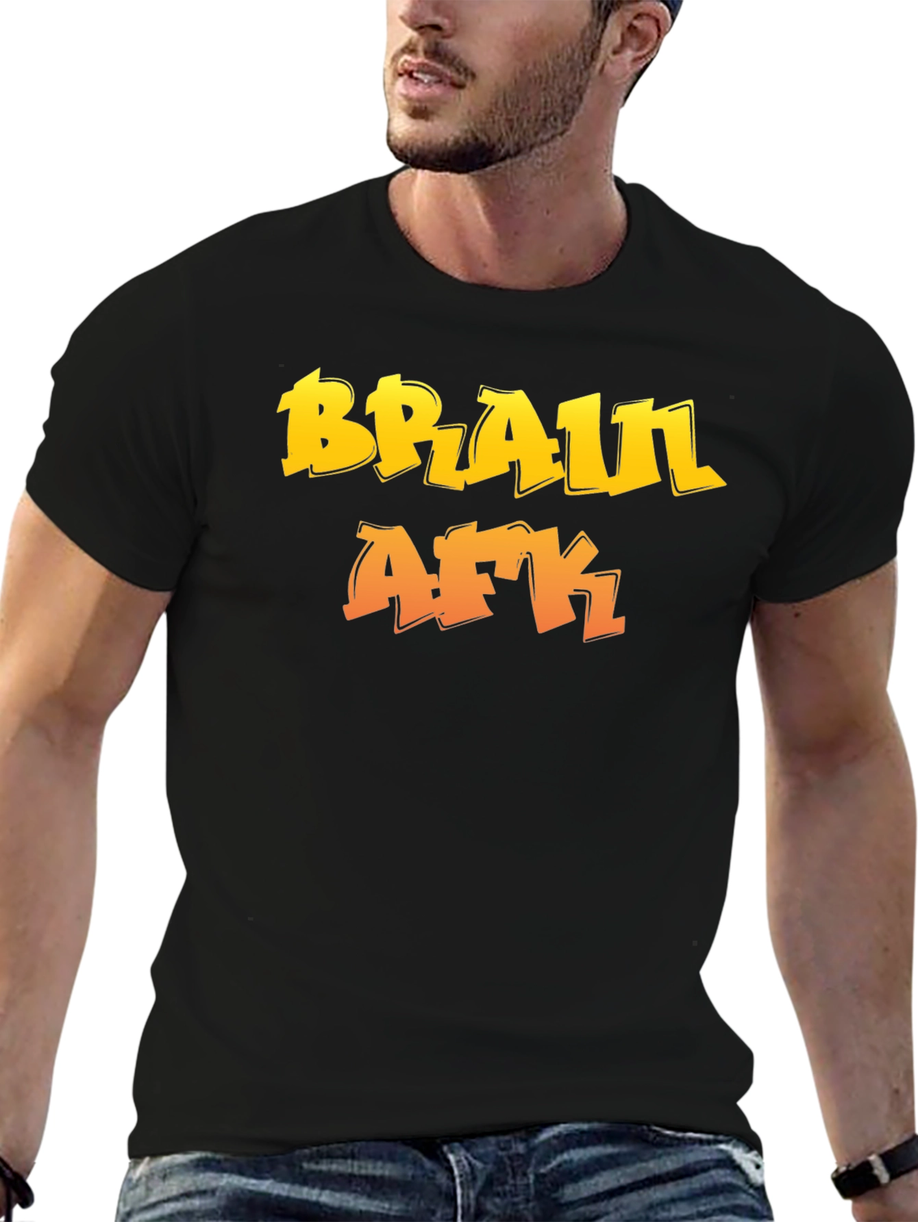 Braul AFK Graphic Tee - Gamer Style