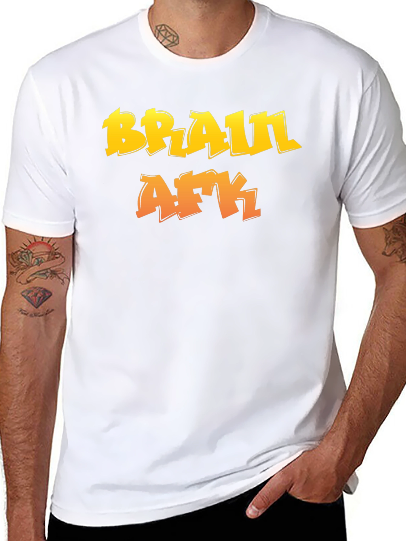 Braul AFK Graphic Tee - Gamer Style