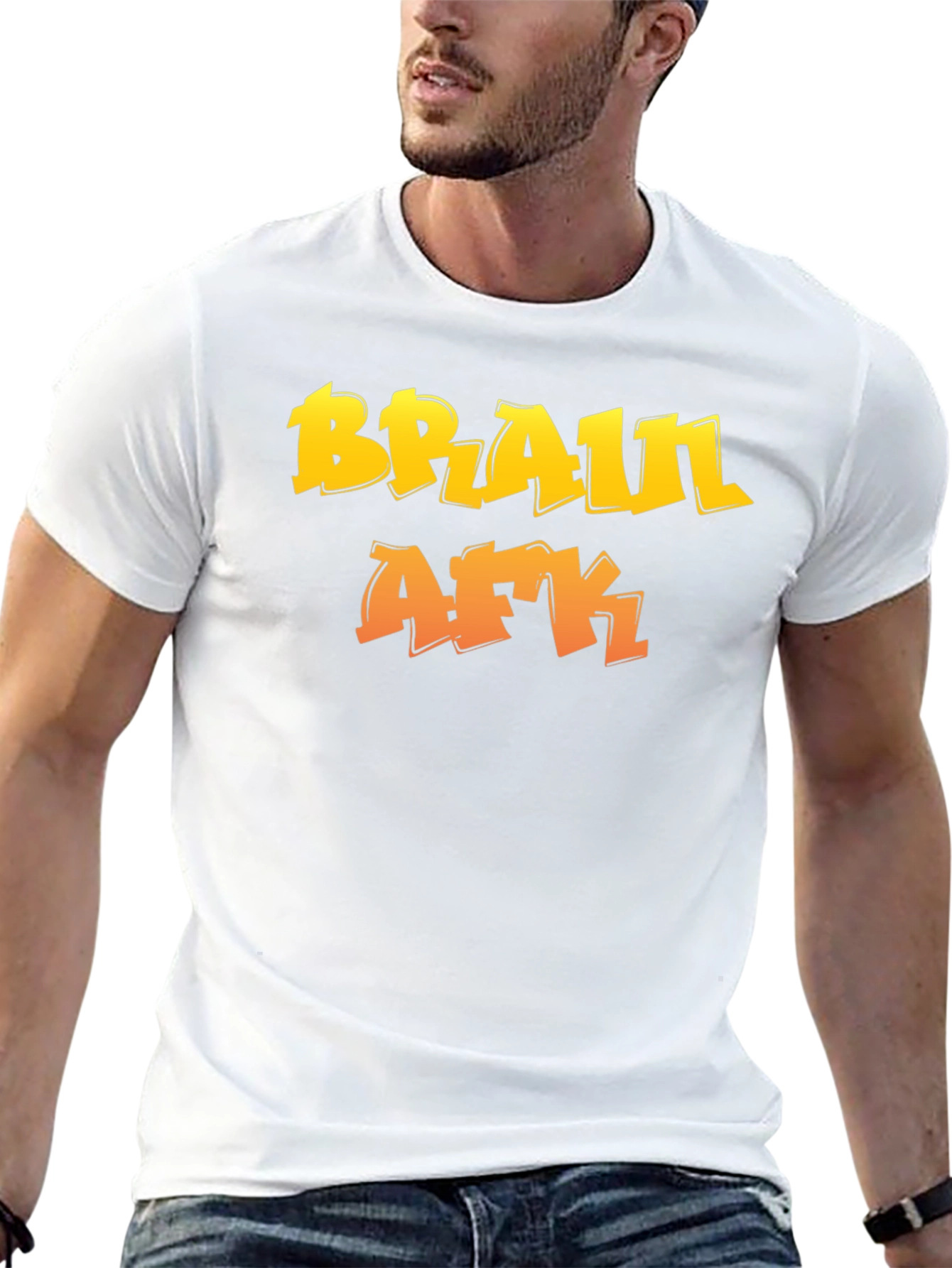 Braul AFK Graphic Tee - Gamer Style