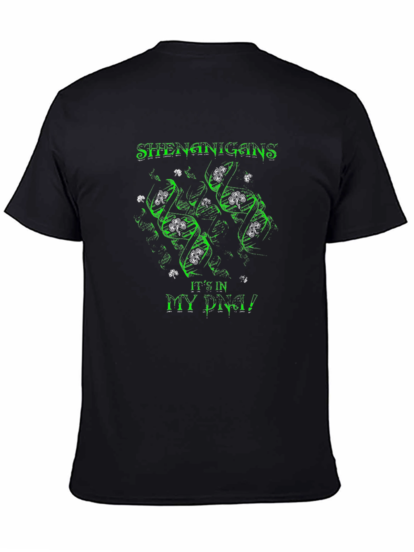 Shenanigans DNA Black Graphic Tee