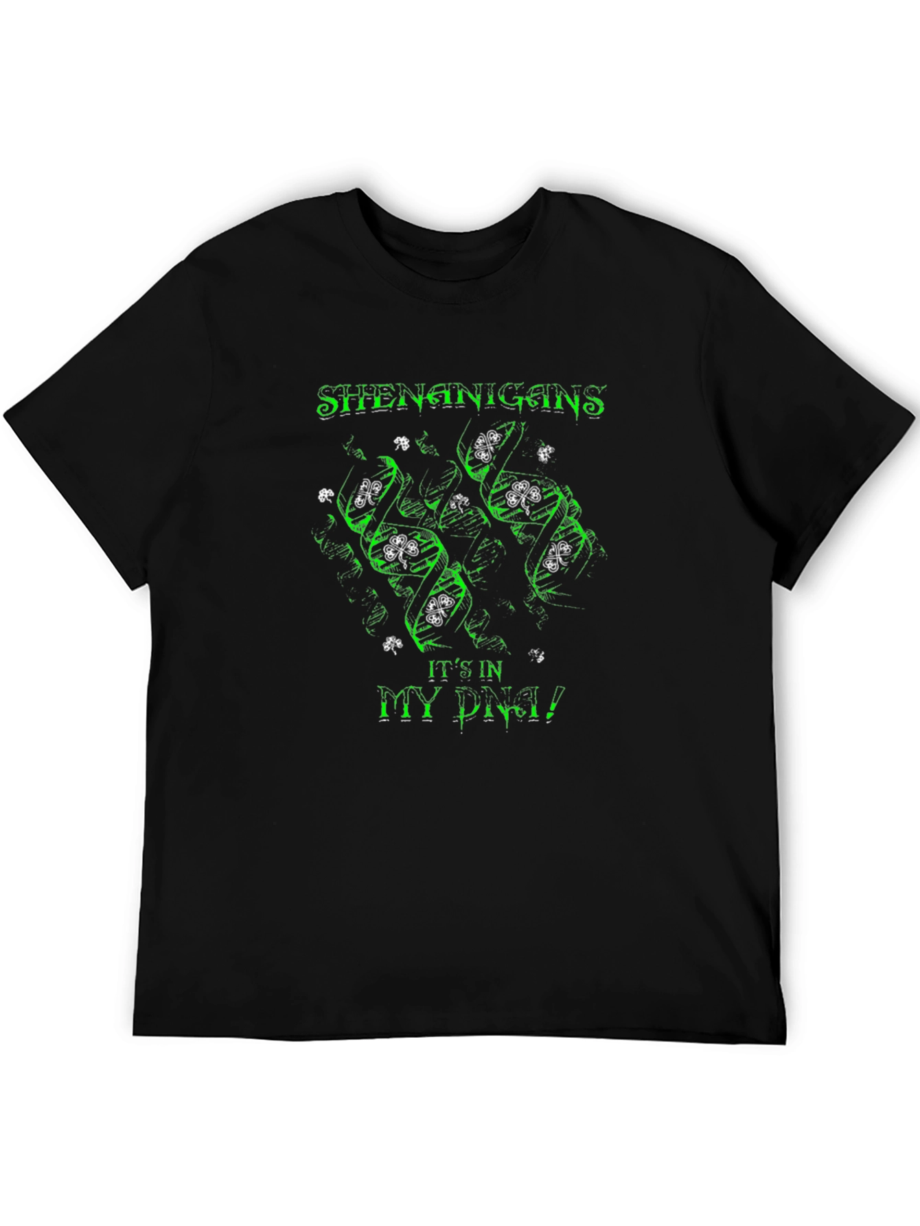 Shenanigans DNA Black Graphic Tee