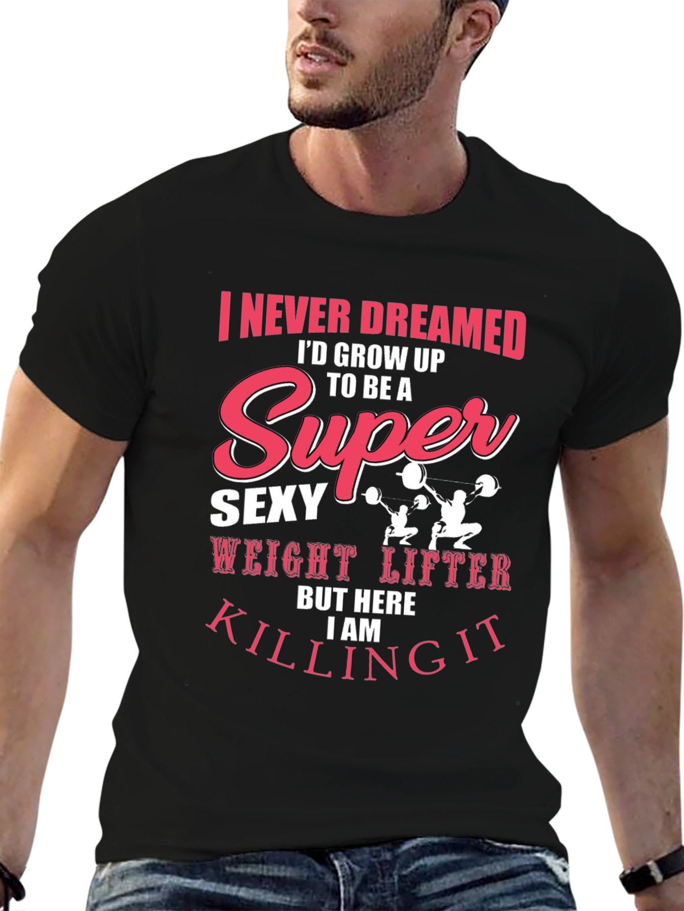Super Sexy Weight Lifter T-Shirt