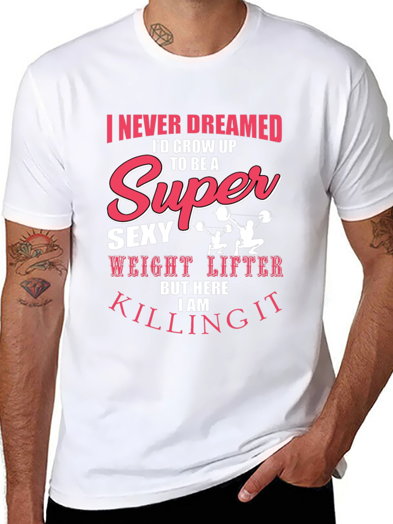 Super Sexy Weight Lifter T-Shirt