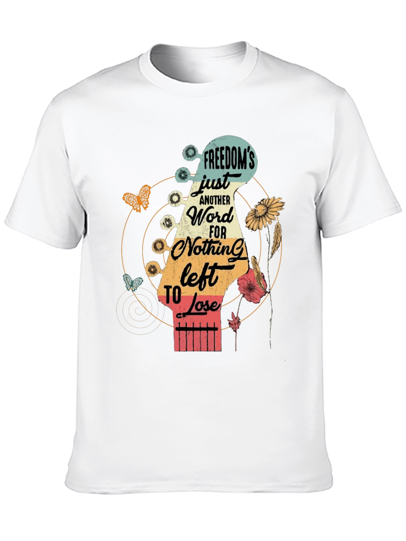 Freedoms Just Another Word Graphic Tee