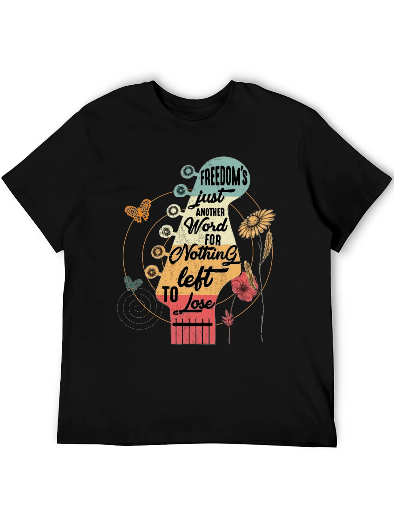 Freedoms Just Another Word Graphic Tee