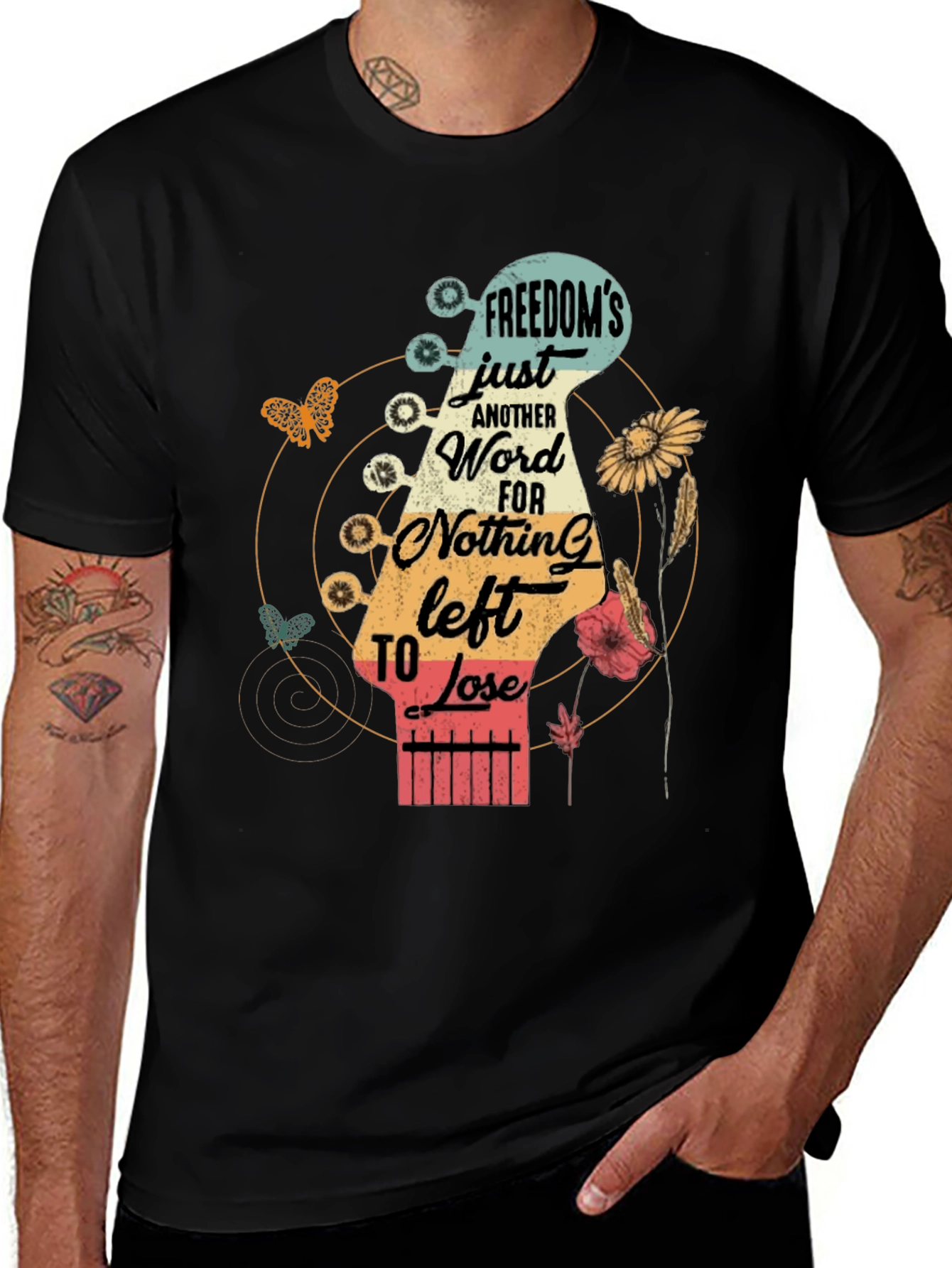 Freedoms Just Another Word Graphic Tee