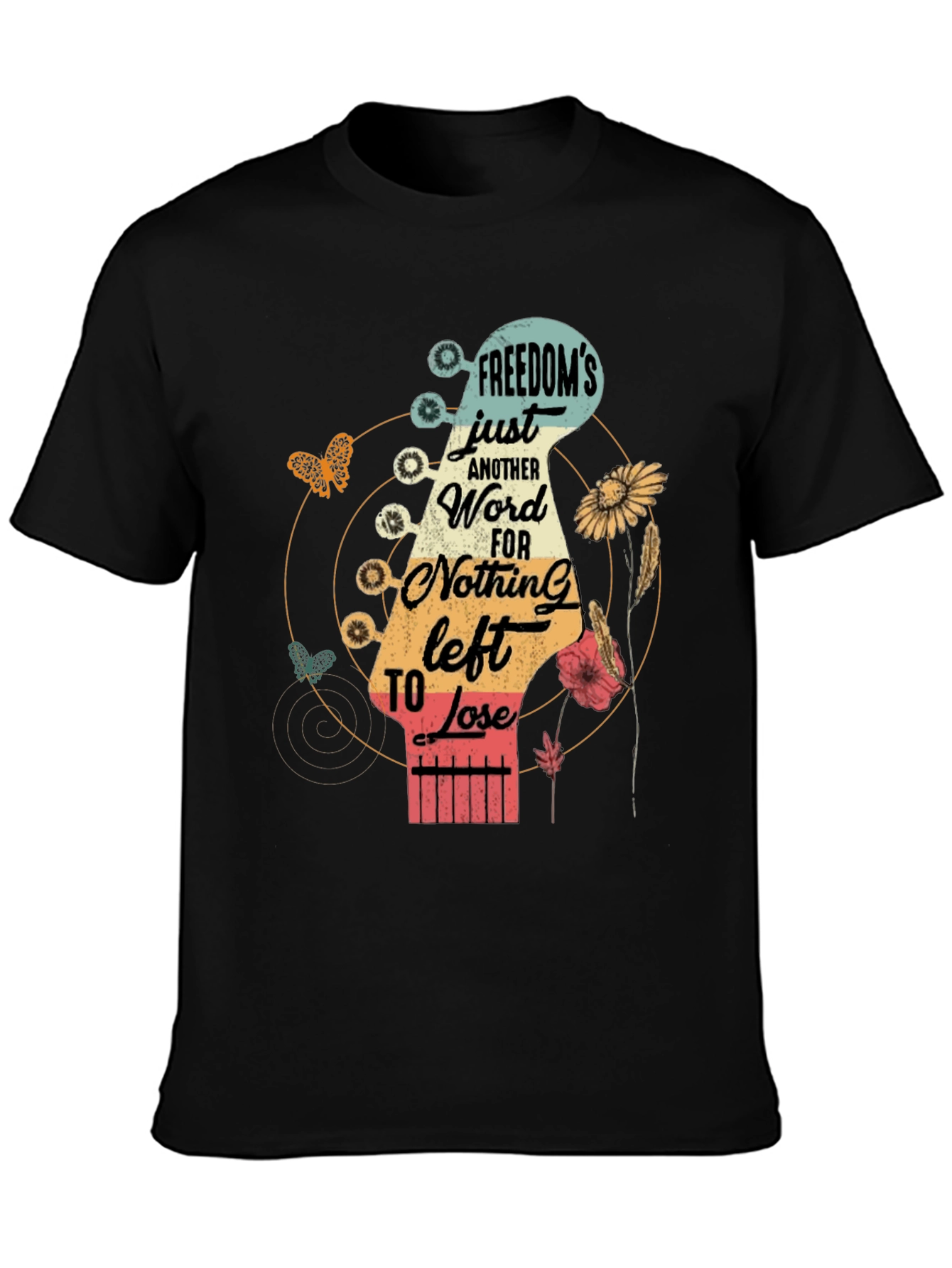 Freedoms Just Another Word Graphic Tee
