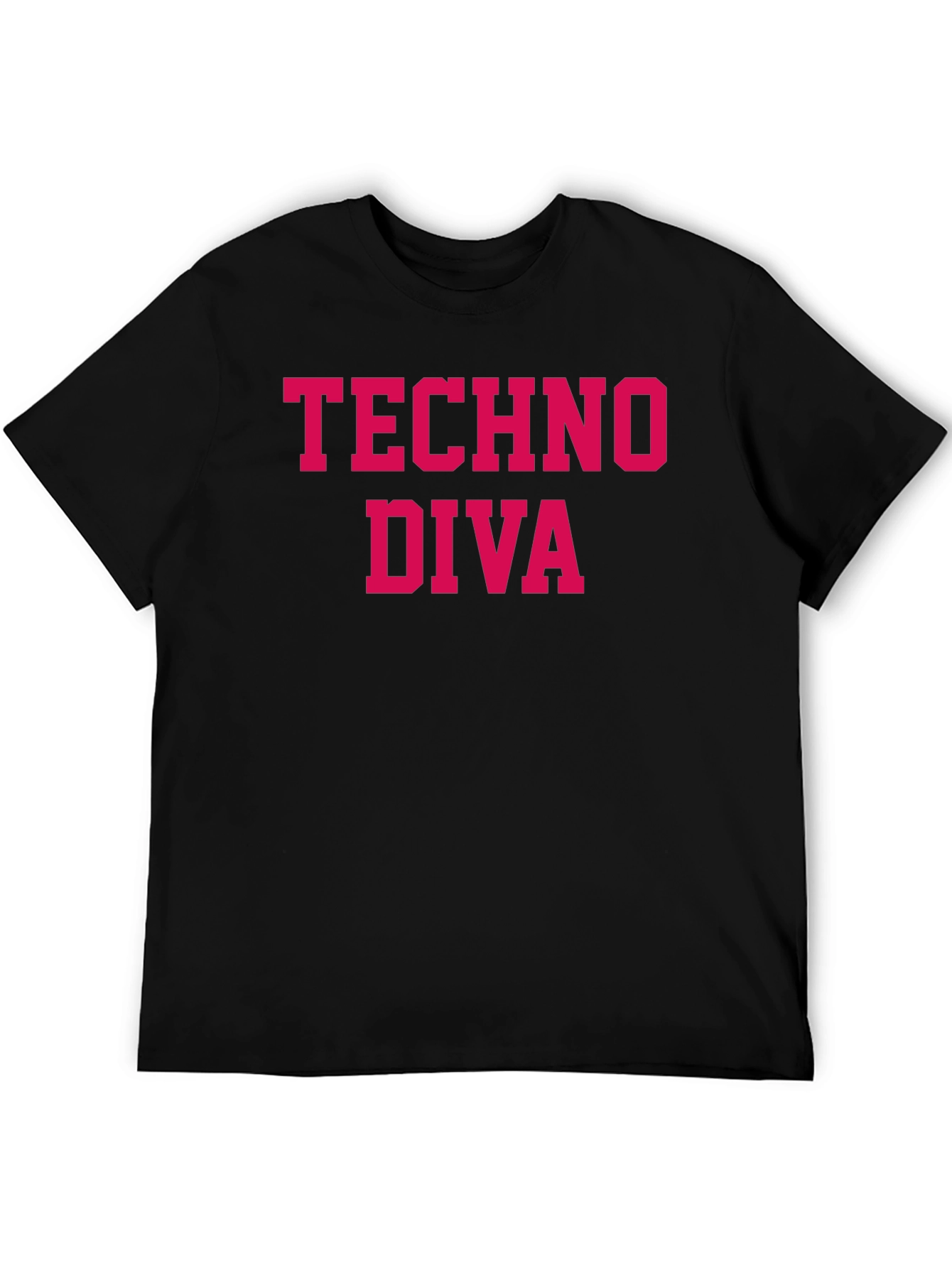 Techno Diva T-Shirt - Stylish Graphic Tee