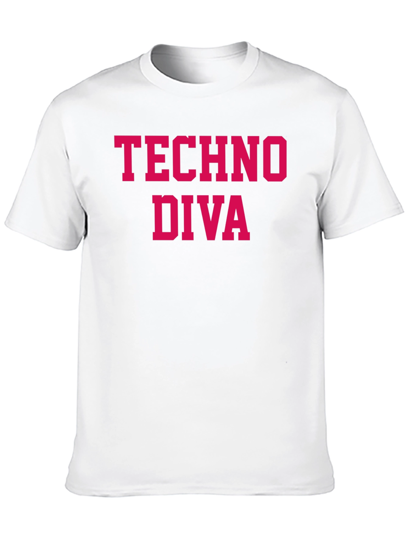 Techno Diva T-Shirt - Stylish Graphic Tee