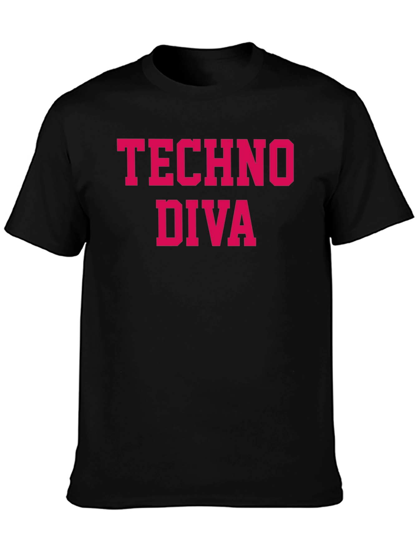 Techno Diva T-Shirt - Stylish Graphic Tee
