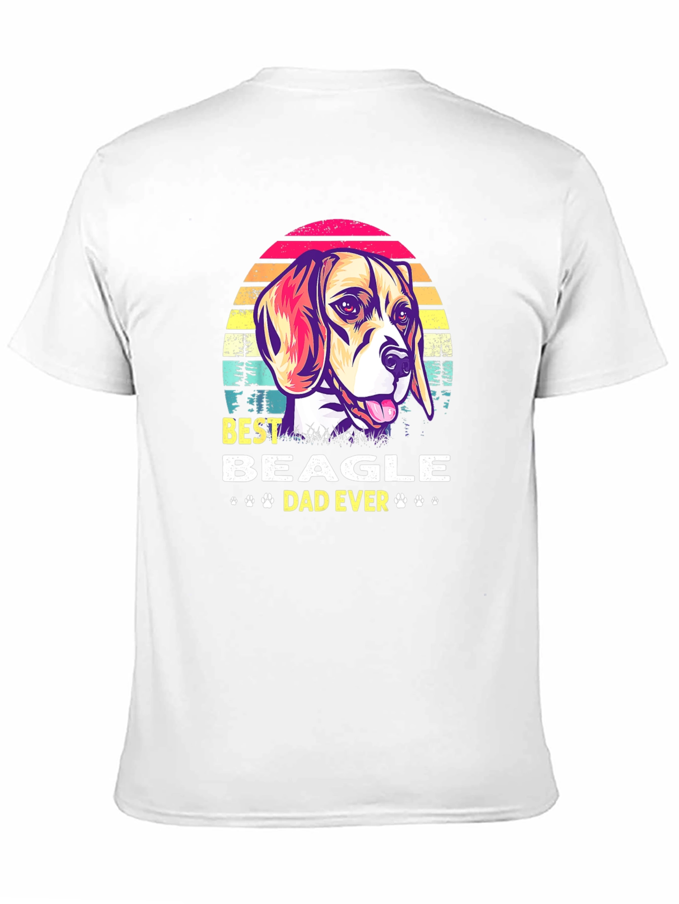 Best Beagle Dad Ever Graphic T-Shirt