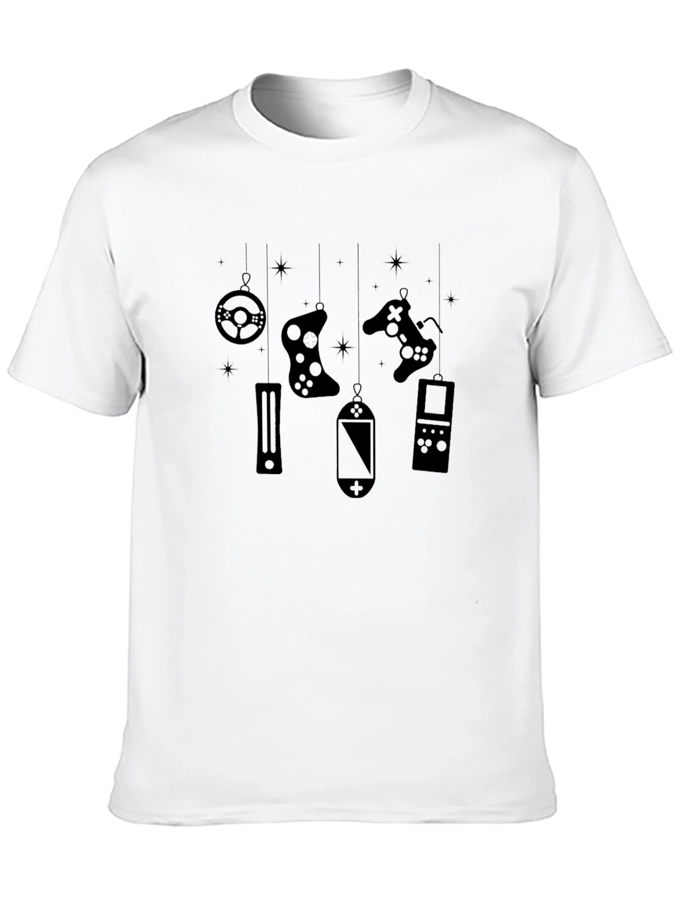 Gamer Ornament Black T-Shirt