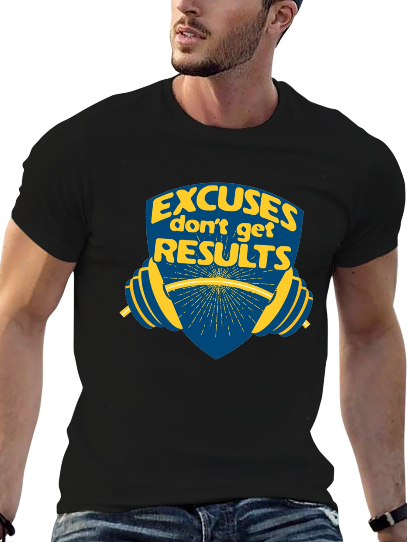 Excuses Dont Get Results Graphic Tee