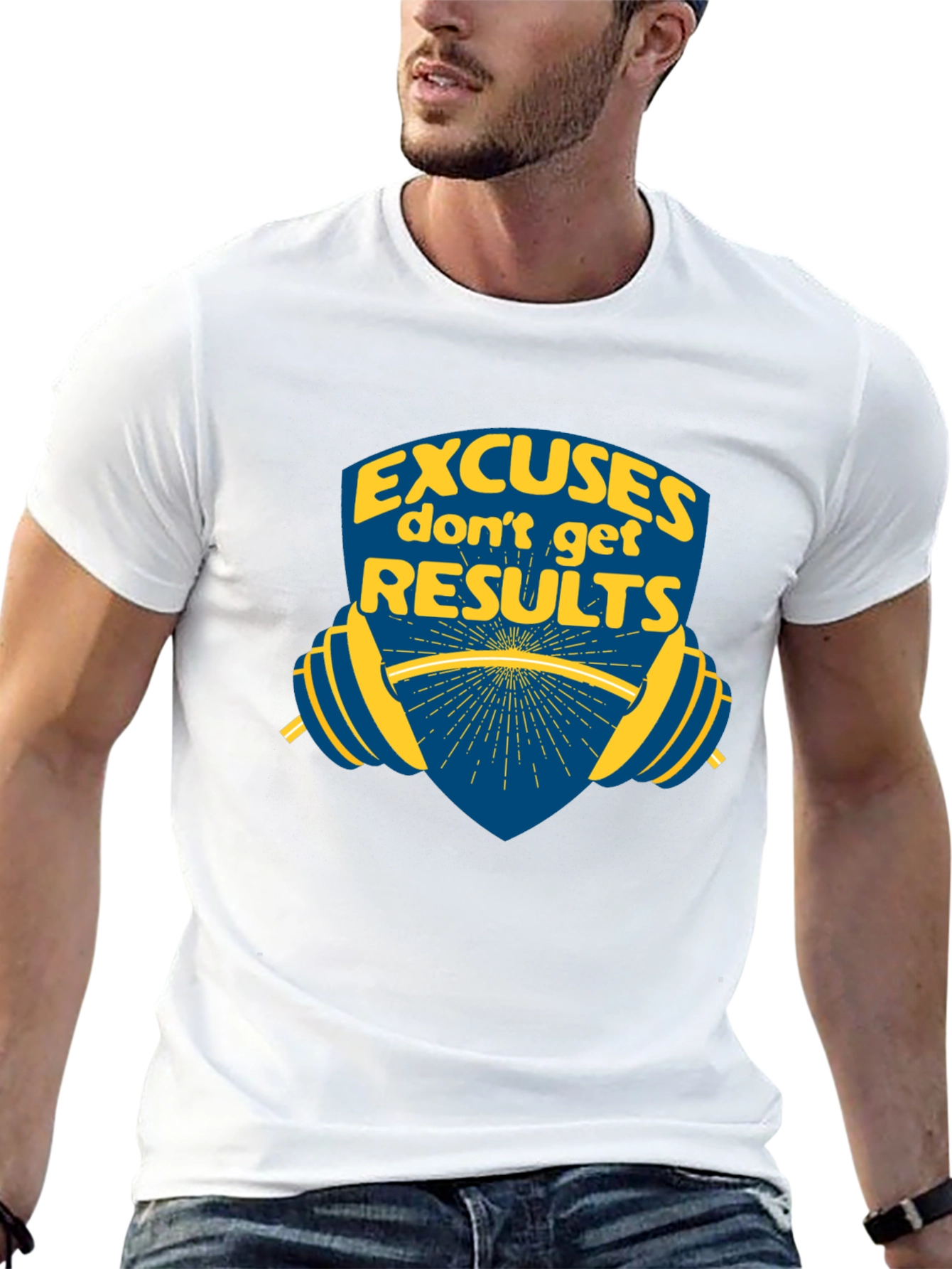 Excuses Dont Get Results Graphic Tee