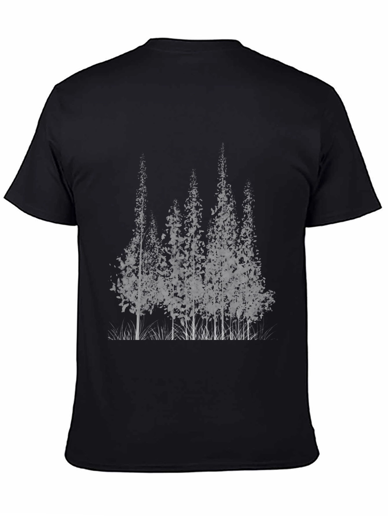 Forest Graphic Black T-Shirt