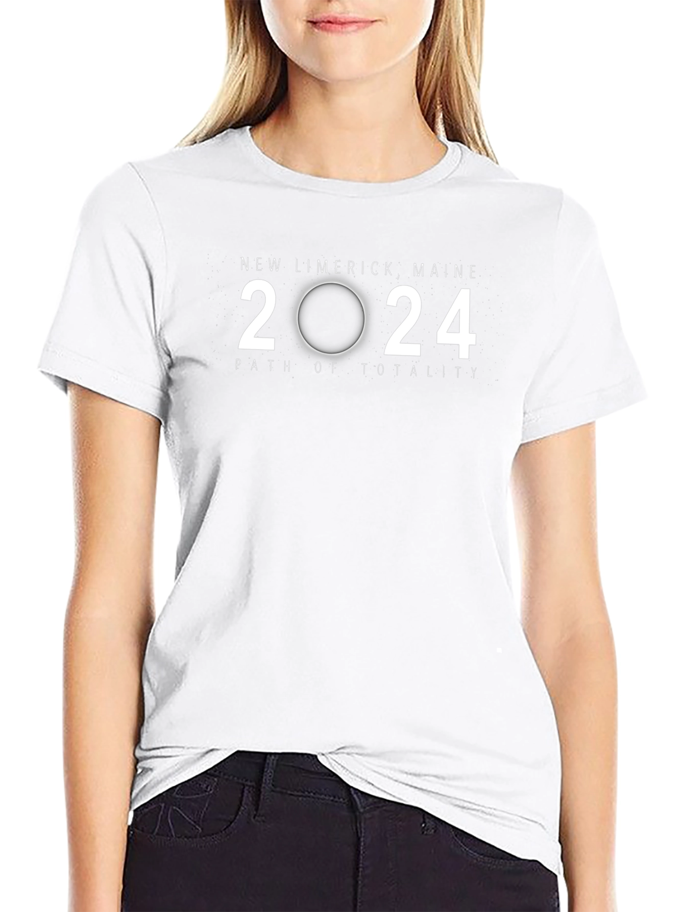 New Limerick Maine 2024 Total Solar Eclipse Shirt