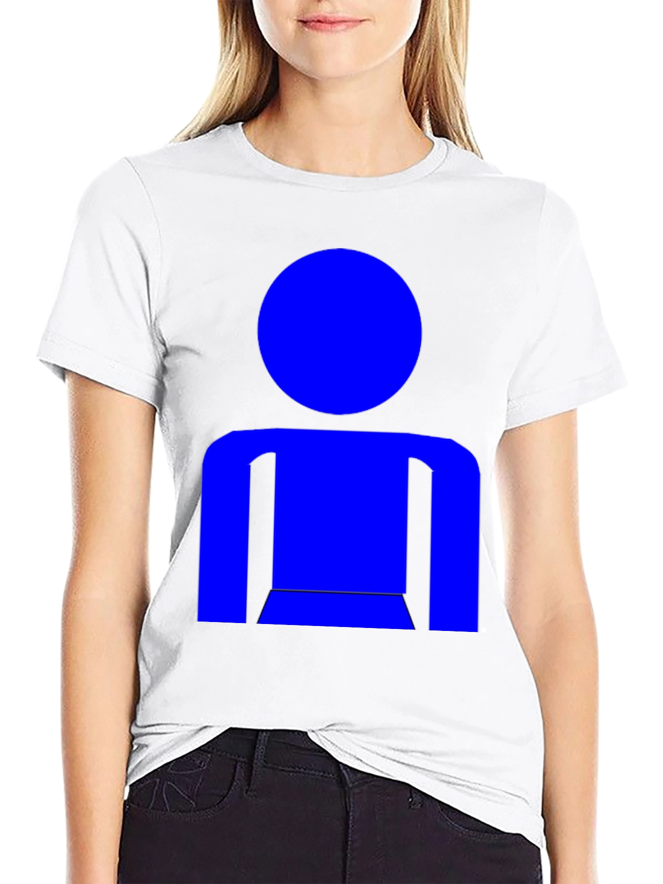 Abstract Man Graphic Tee - Modern Design