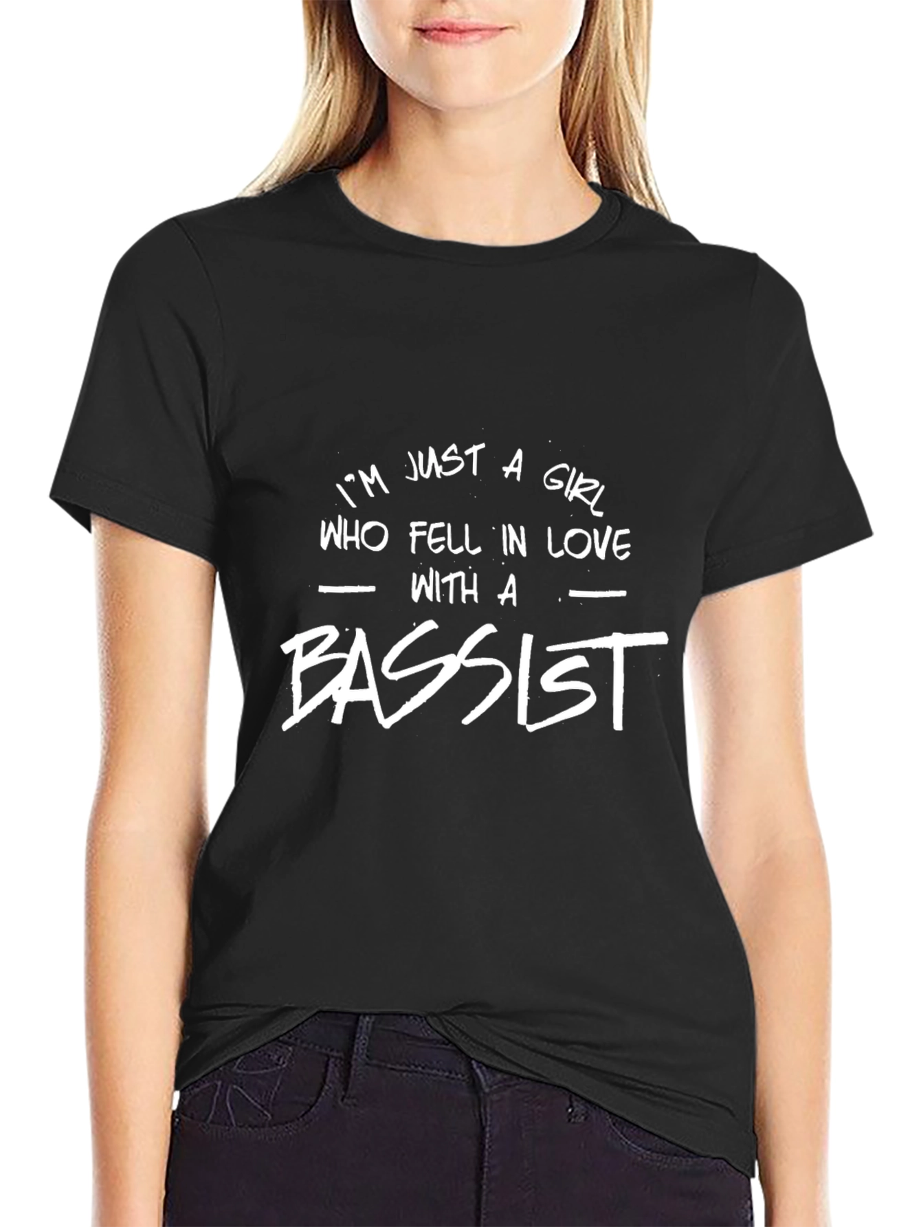 Im Just A Girl Bassist T-Shirt