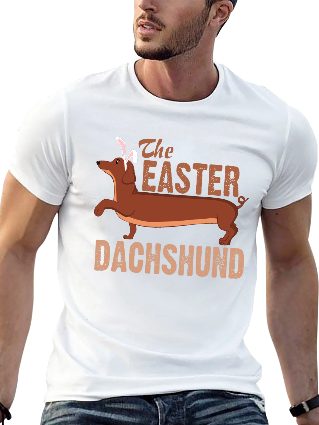 Easter Dachshund T-Shirt - Cute Holiday Apparel