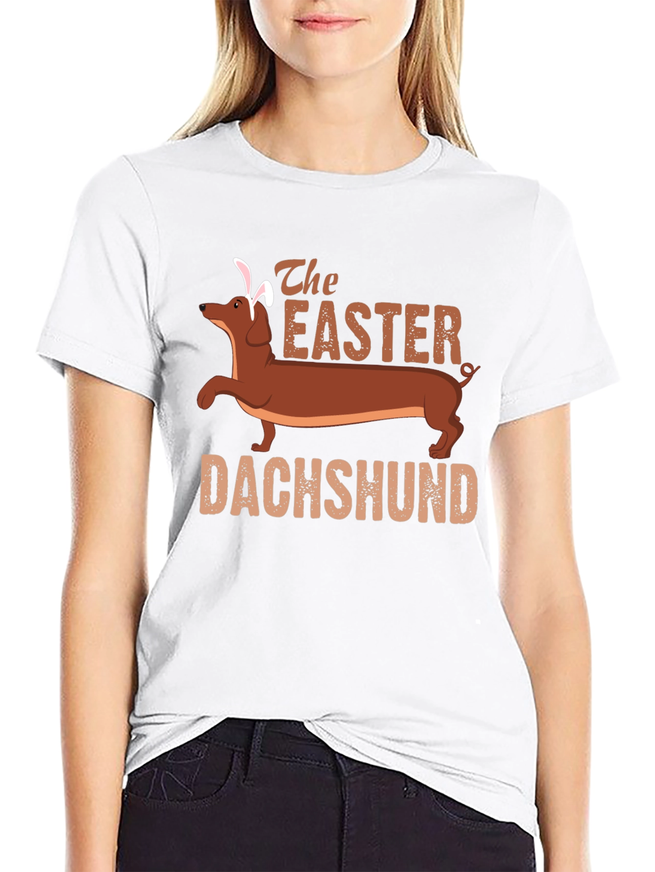 Easter Dachshund T-Shirt - Cute Holiday Apparel