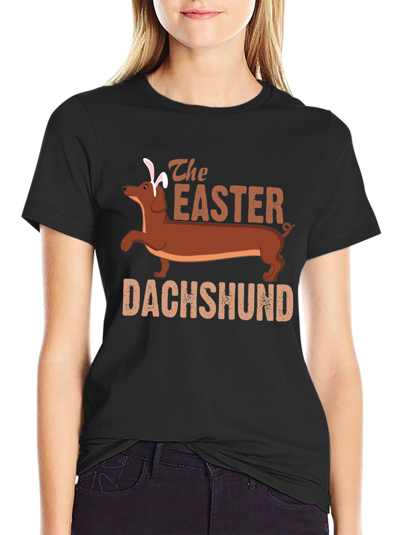 Easter Dachshund T-Shirt - Cute Holiday Apparel