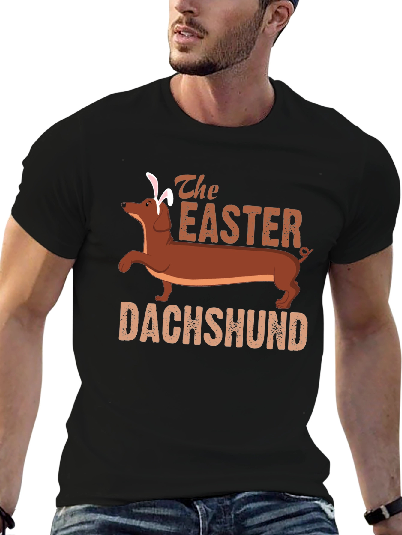 Easter Dachshund T-Shirt - Cute Holiday Apparel
