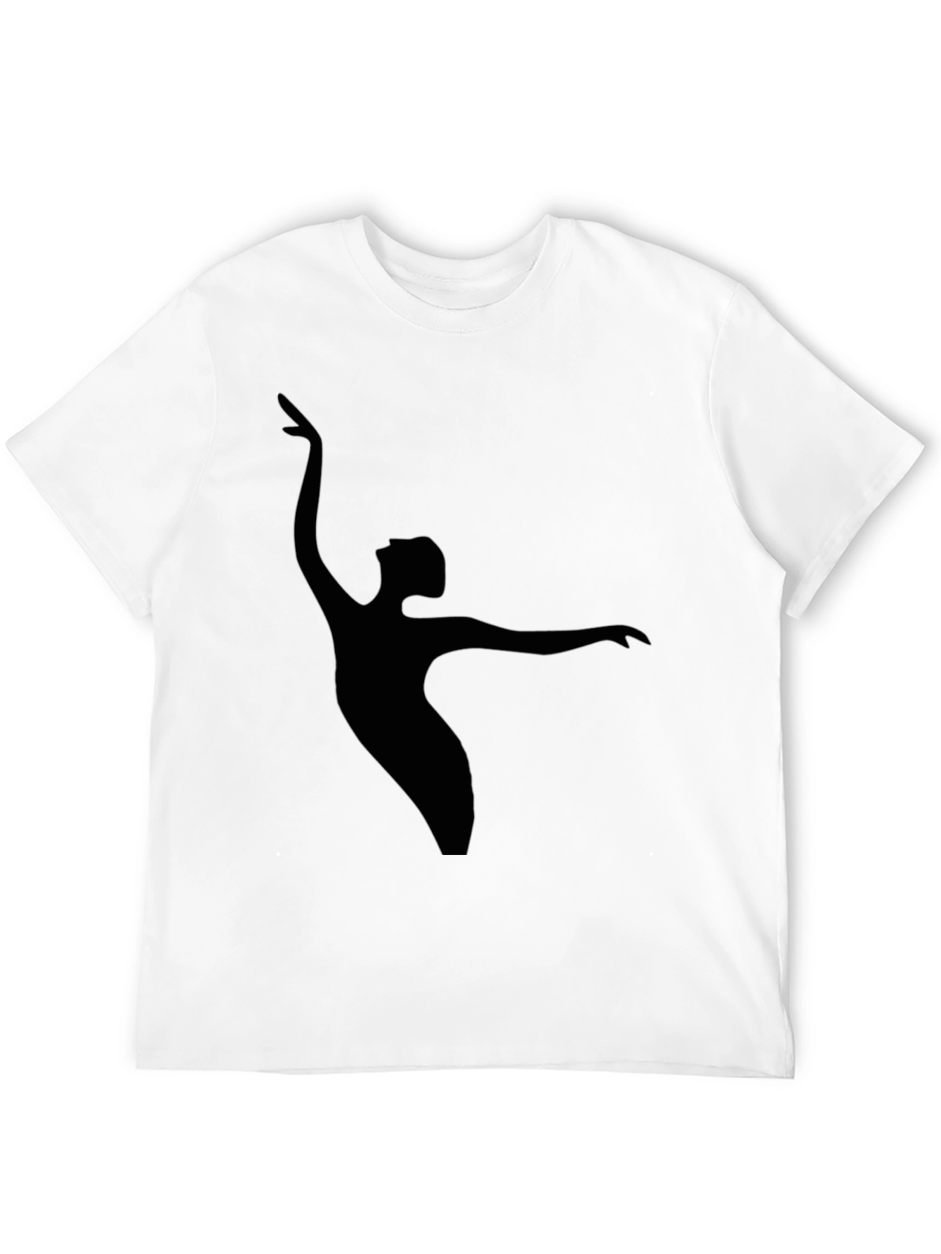 Black Dancer Silhouette T-Shirt